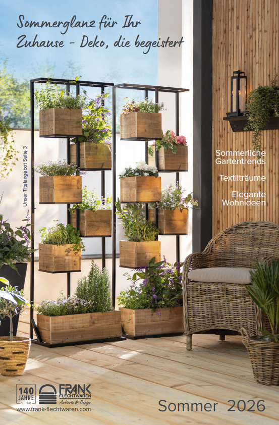 Frank Flechtwaren Katalog