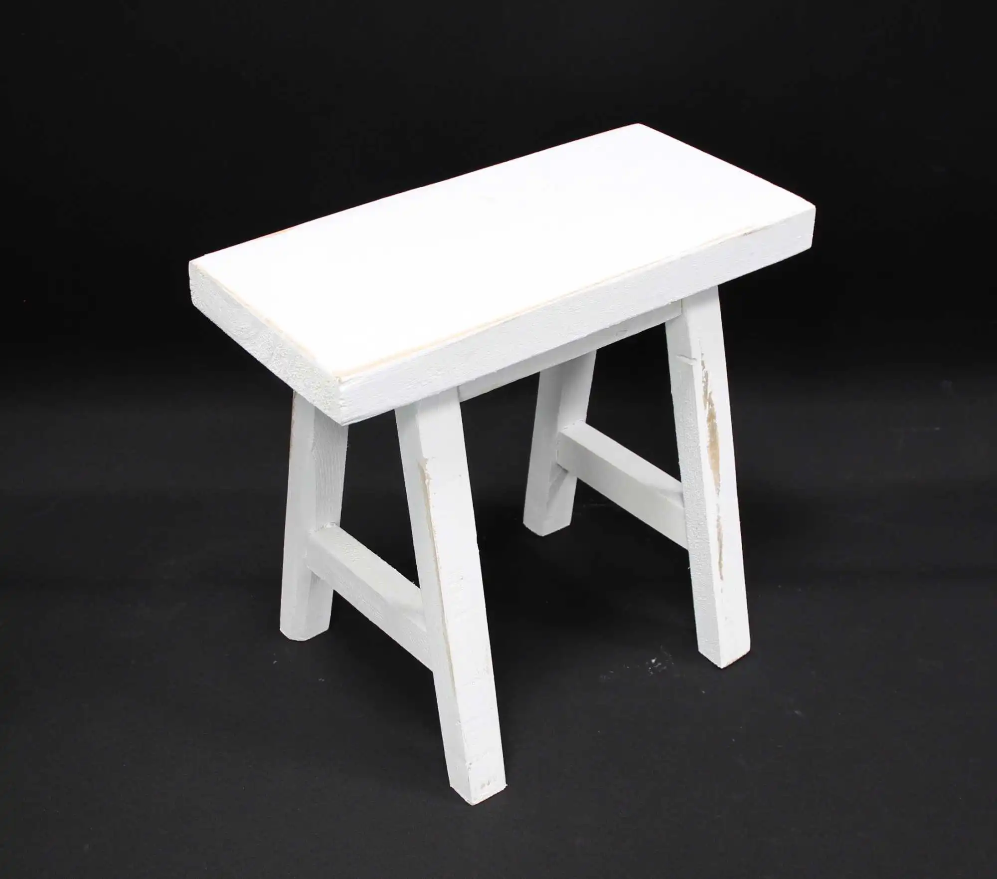 Hocker "Used-Look"  im Frank Flechtwaren Online Shop für Kinderzimmer kaufen