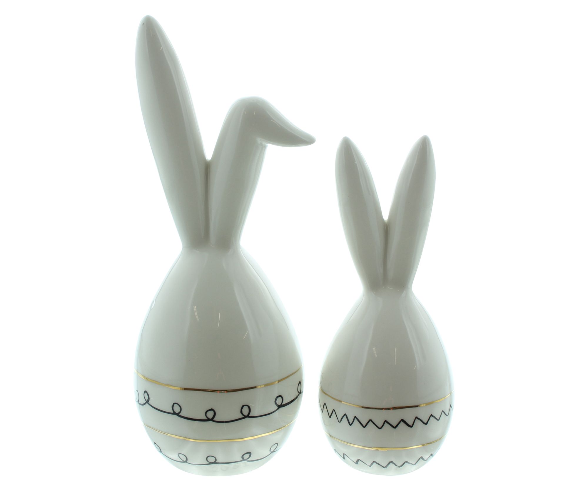 Hase "Style", 2er Set  im Frank Flechtwaren Online Shop für Ostern kaufen