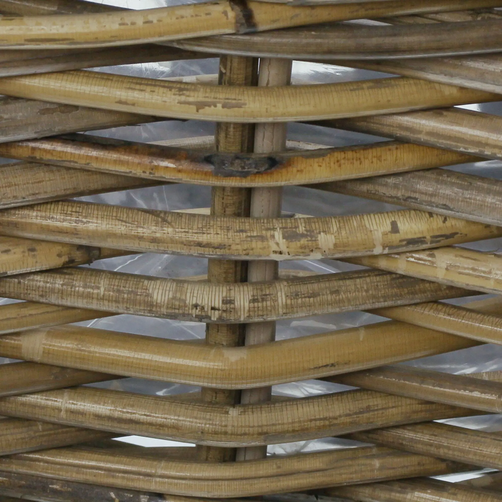 Balkonpflanzer "Rattan", mittel  im Frank Flechtwaren Online Shop für Pflanztöpfe kaufen