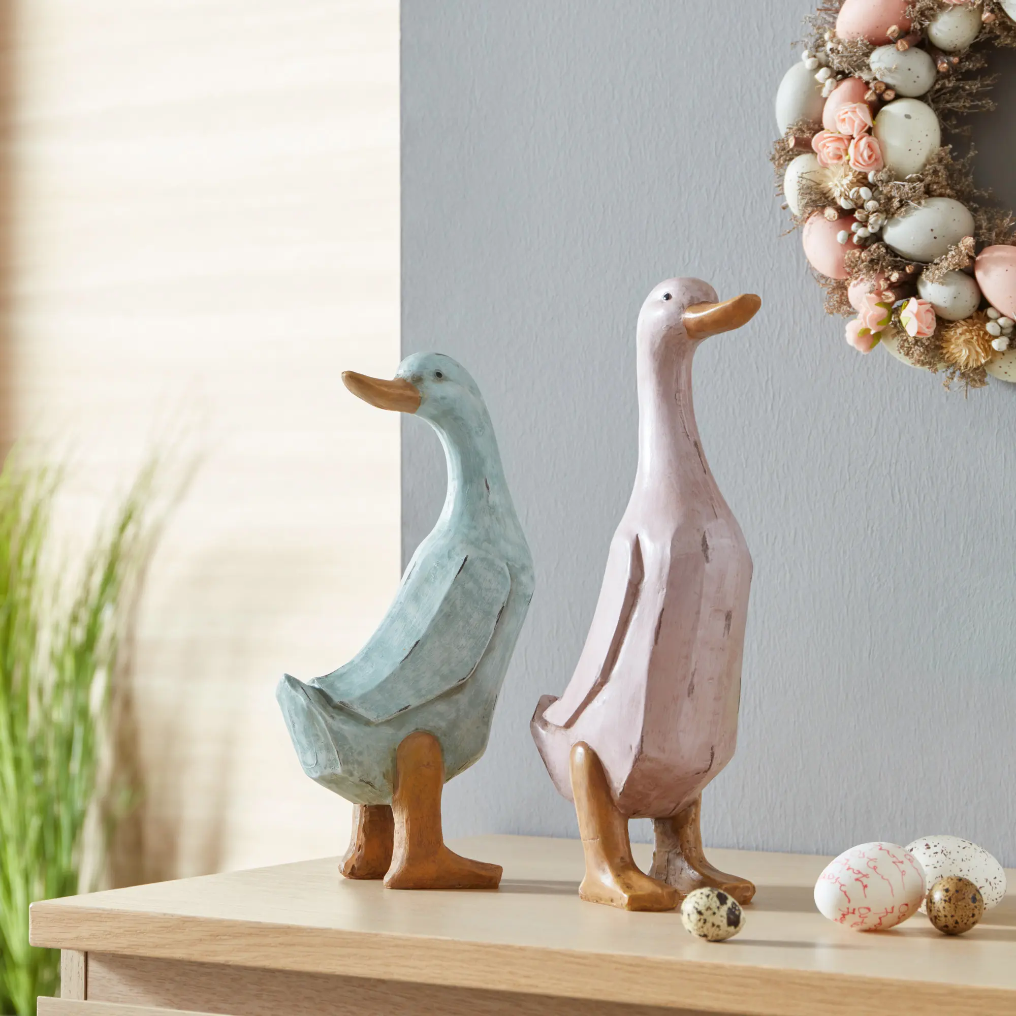 Gans "Johanna &amp; Hannes", 2er Set  im Frank Flechtwaren Online Shop kaufen