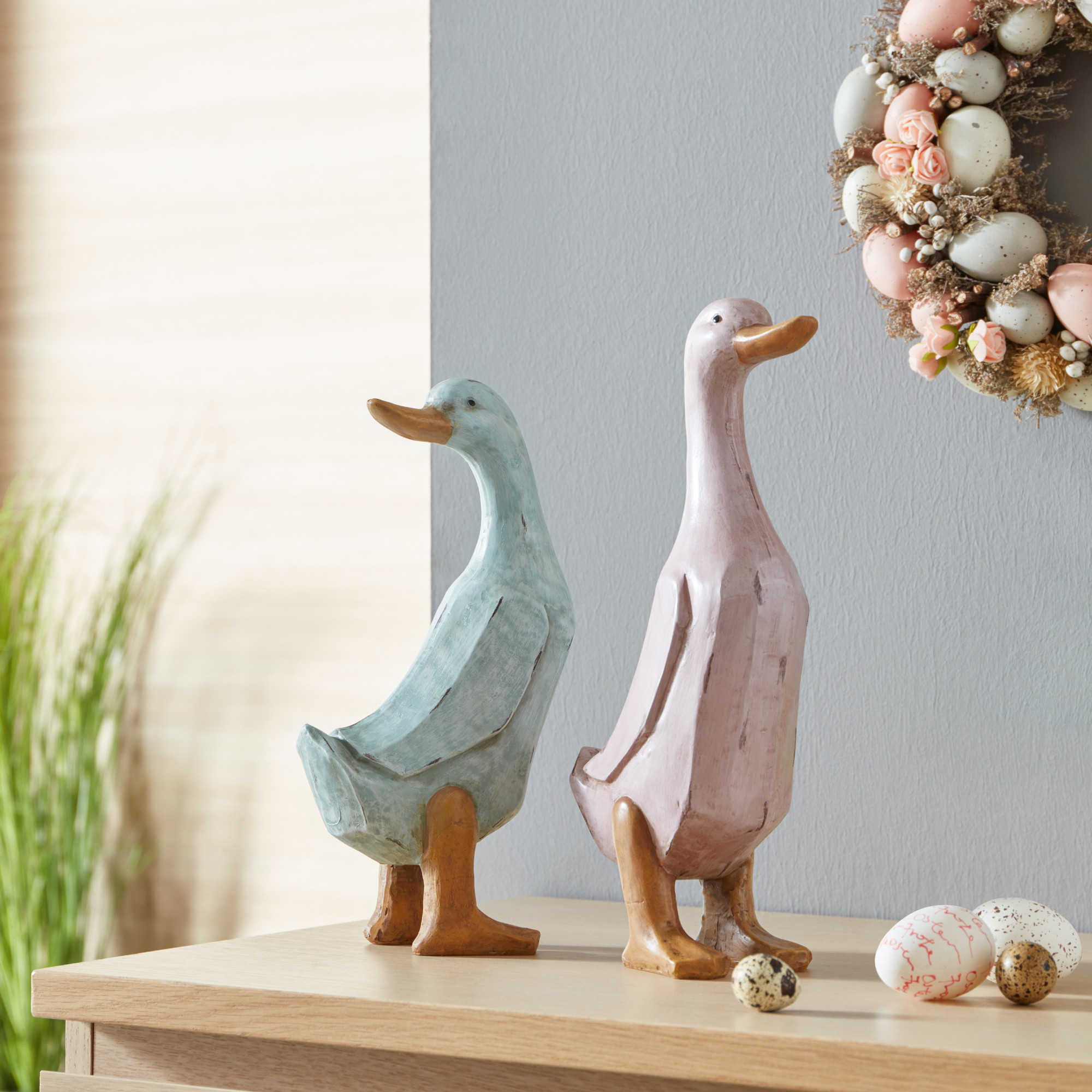 Gans "Johanna &amp; Hannes", 2er Set  im Frank Flechtwaren Online Shop kaufen