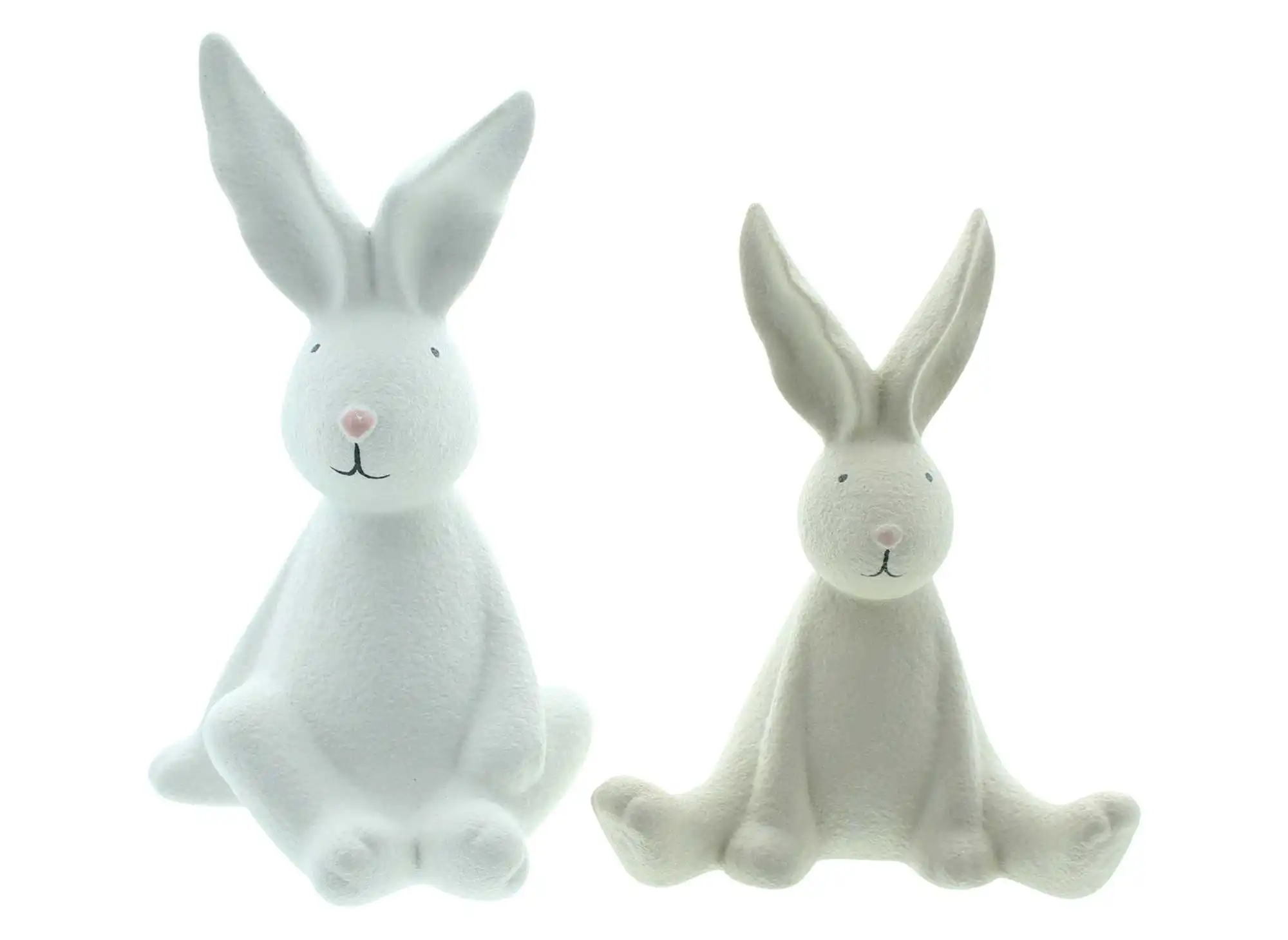 Hase "White & Cream", 2er Set im Frank Flechtwaren Online Shop für Ostern kaufen Hase "White & Cream", 2er Set im Frank Flechtwaren Online Shop für Ostern kaufen