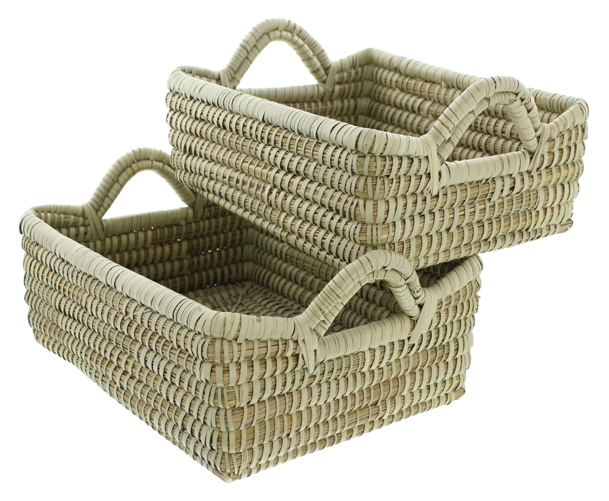 Acheter Lot de 2 paniers de rangement "zostère"  dans la boutique en ligne de Frank Flechtwaren pour Paniers de remplissage &amp; universels