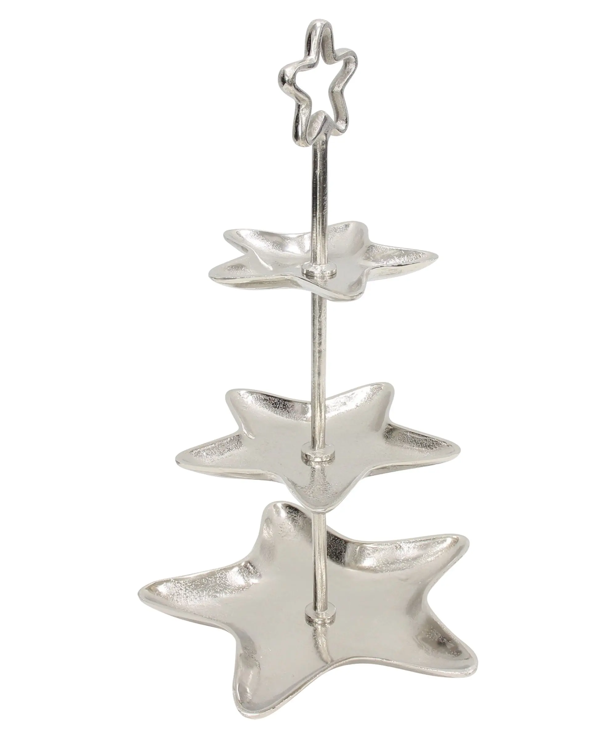 Etagere "Silberstern"  im Frank Flechtwaren Online Shop für Sterne kaufen