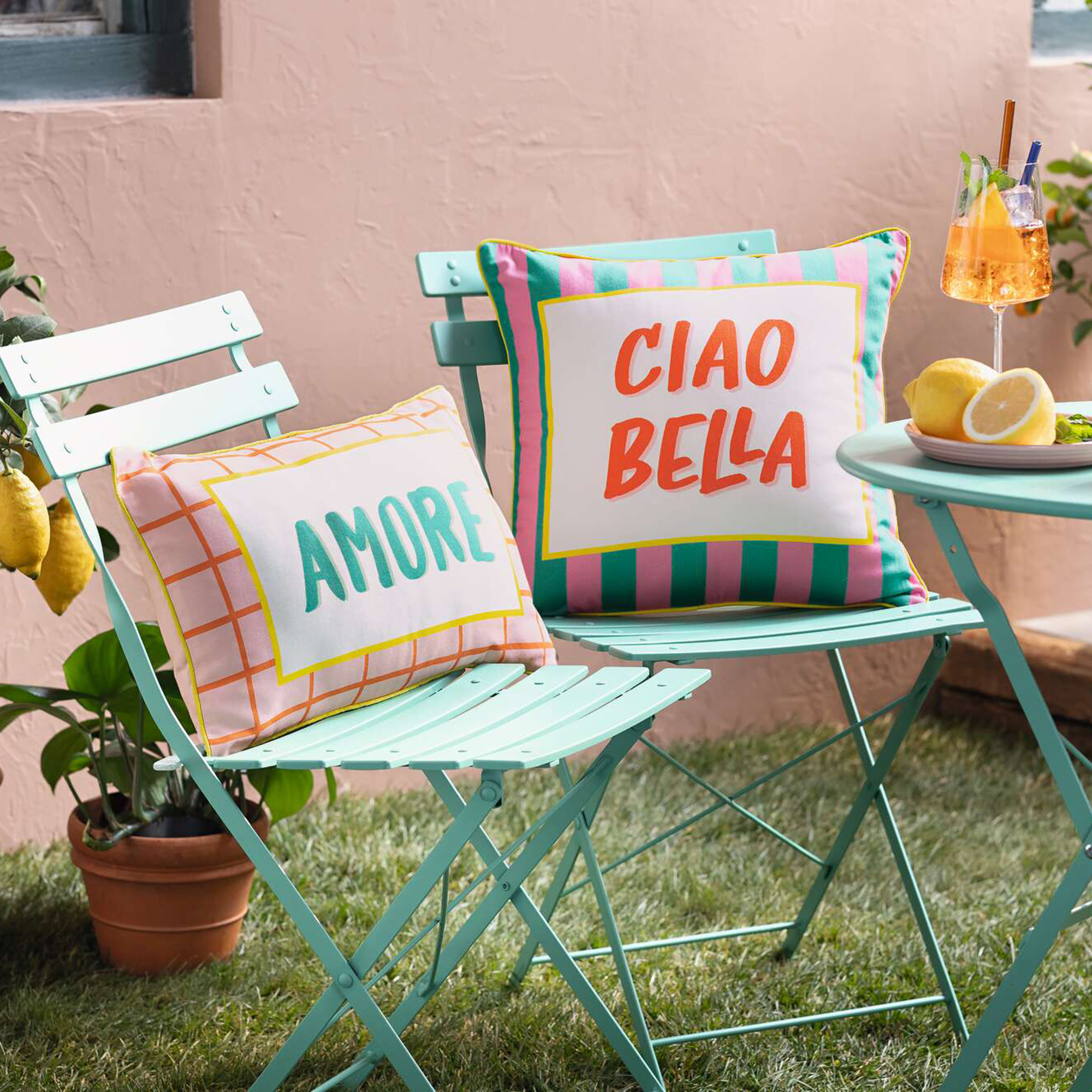 Kissenhülle "Italy", 2er Set  im Frank Flechtwaren Online Shop kaufen