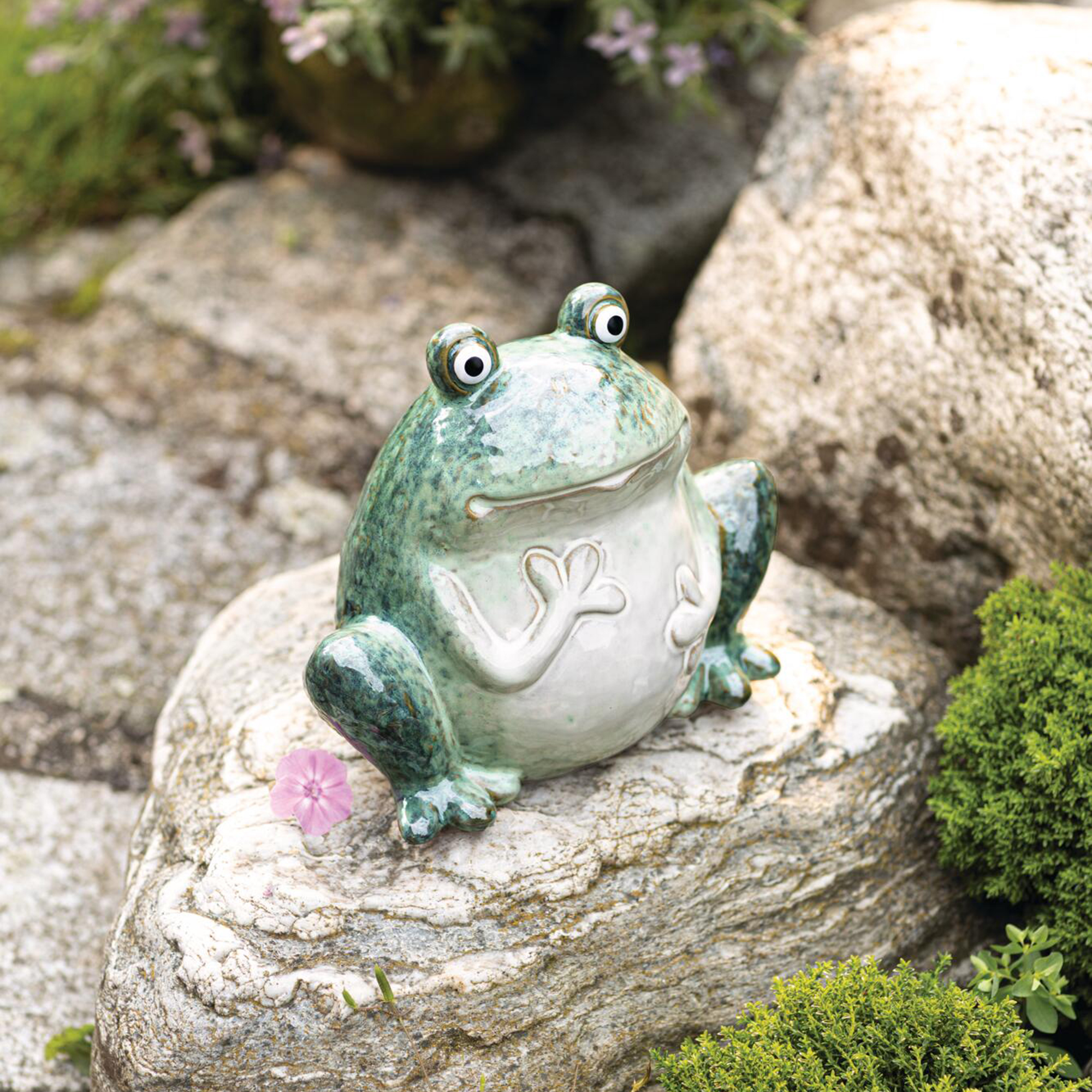 Figur "Frosch"  im Frank Flechtwaren Online Shop kaufen