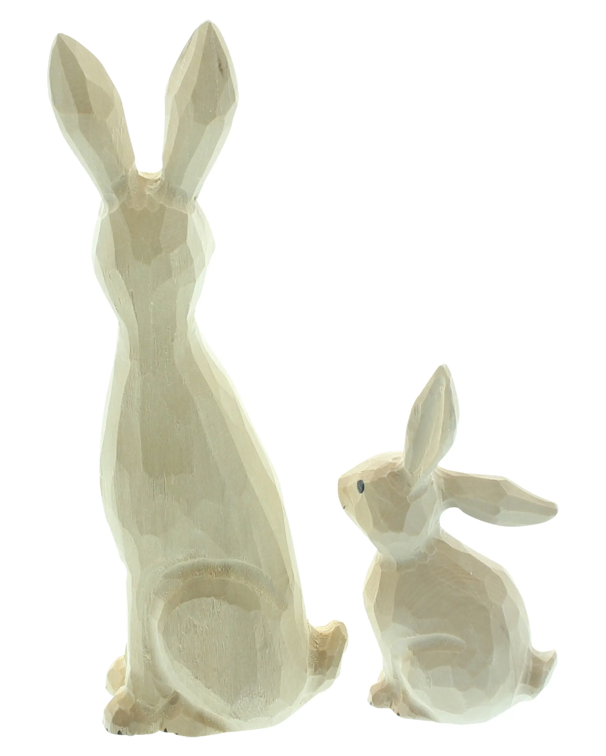 Figur "Hasenmutter mit Kind", 2er Set  im Frank Flechtwaren Online Shop für Hasen &amp; Co kaufen
