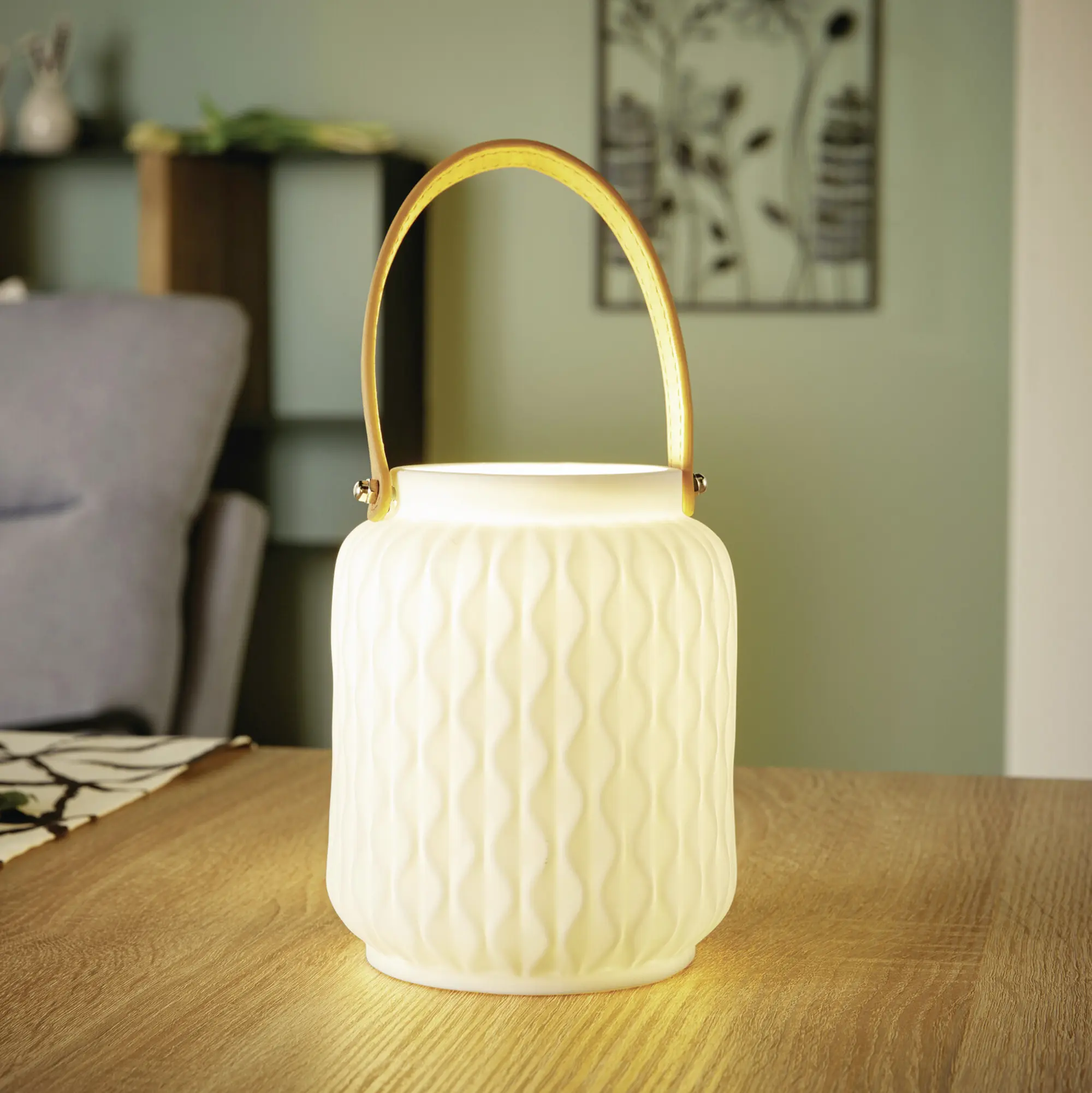 LED-Laterne "Modern" im Frank Flechtwaren Online Shop für Ostern kaufen LED-Laterne "Modern" im Frank Flechtwaren Online Shop für Ostern kaufen