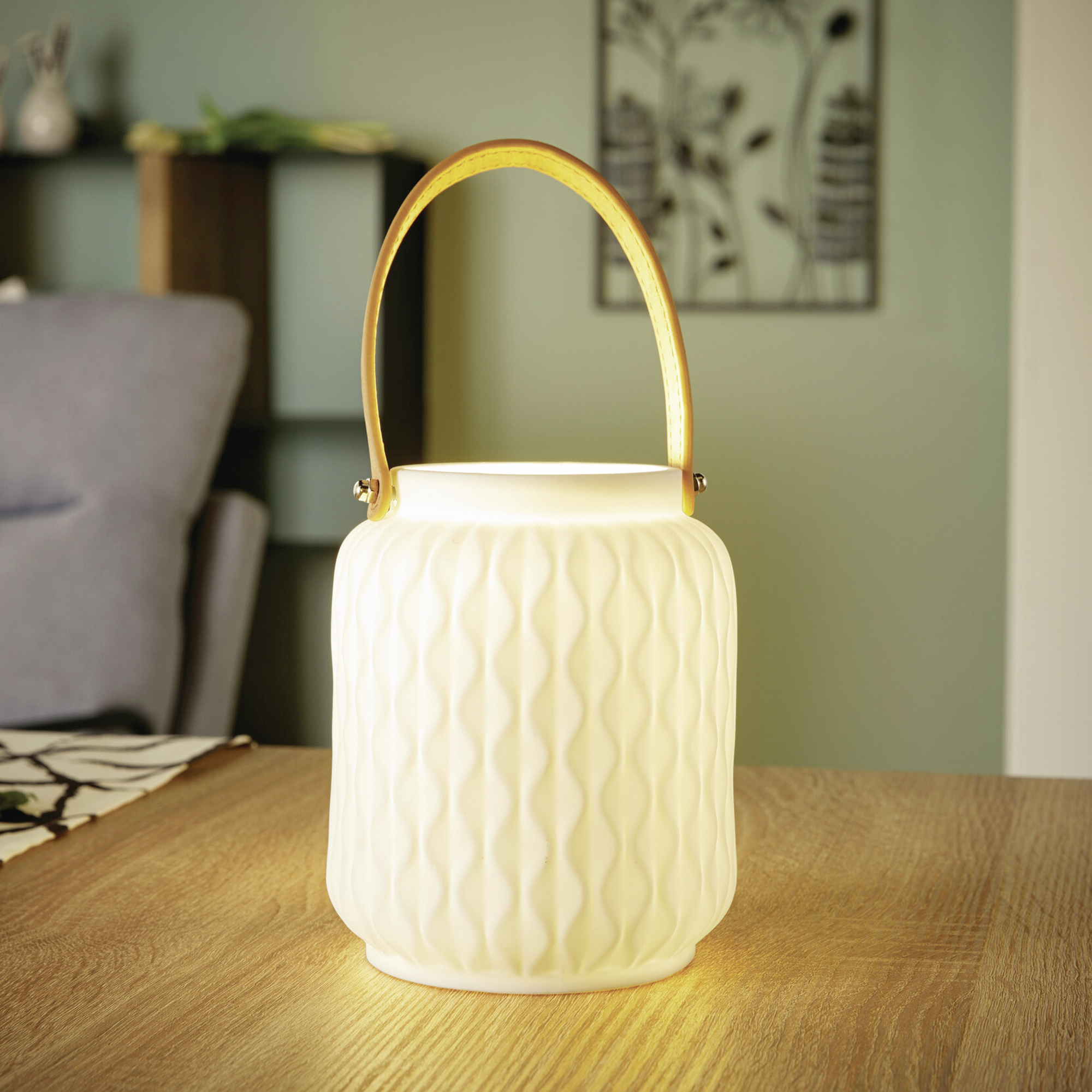 LED-Laterne "Modern" im Frank Flechtwaren Online Shop für Ostern kaufen LED-Laterne "Modern" im Frank Flechtwaren Online Shop für Ostern kaufen