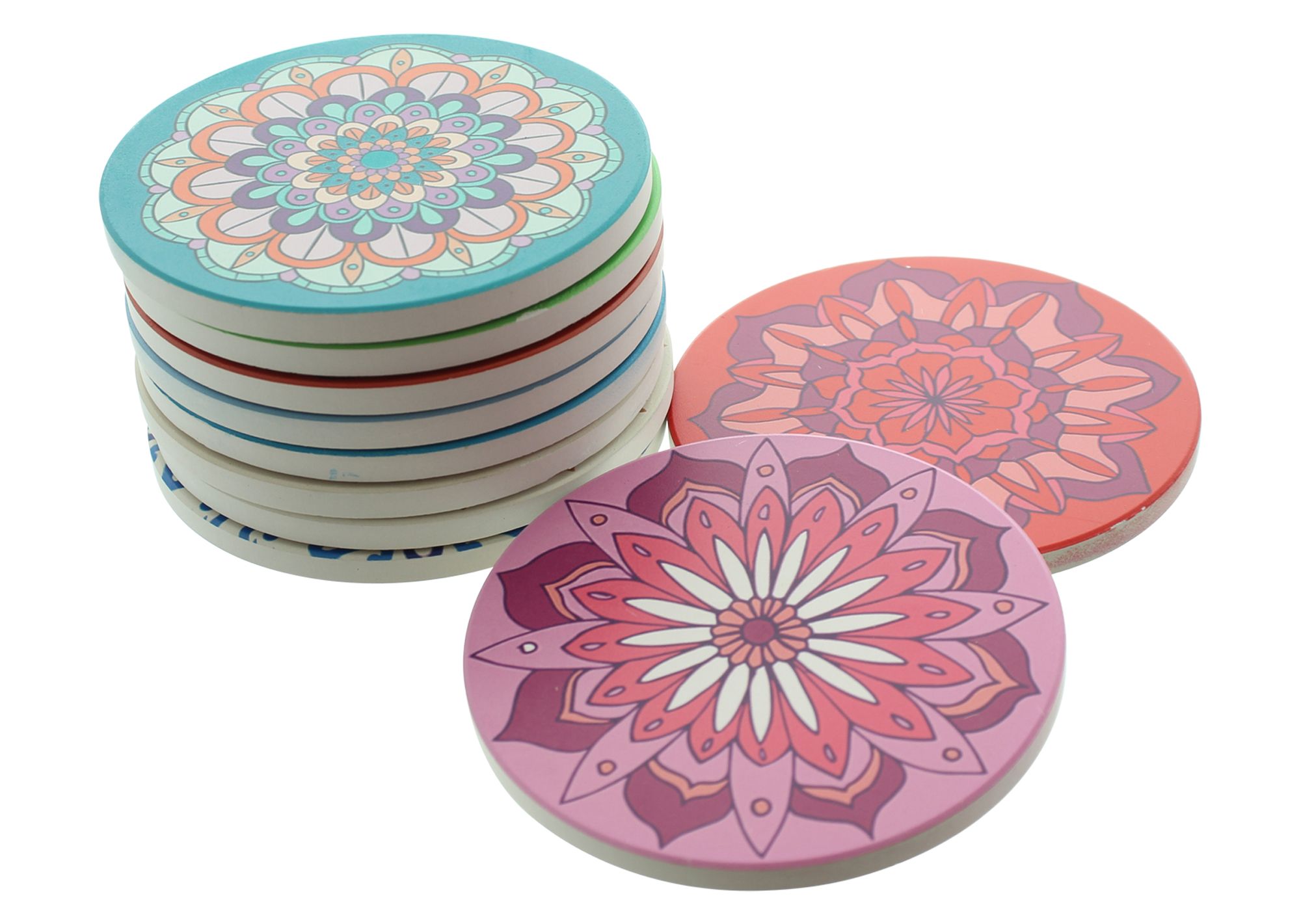 Untersetzer "Mandala", 10er Set im Frank Flechtwaren Online Shop für Küche kaufen Untersetzer "Mandala", 10er Set im Frank Flechtwaren Online Shop für Küche kaufen