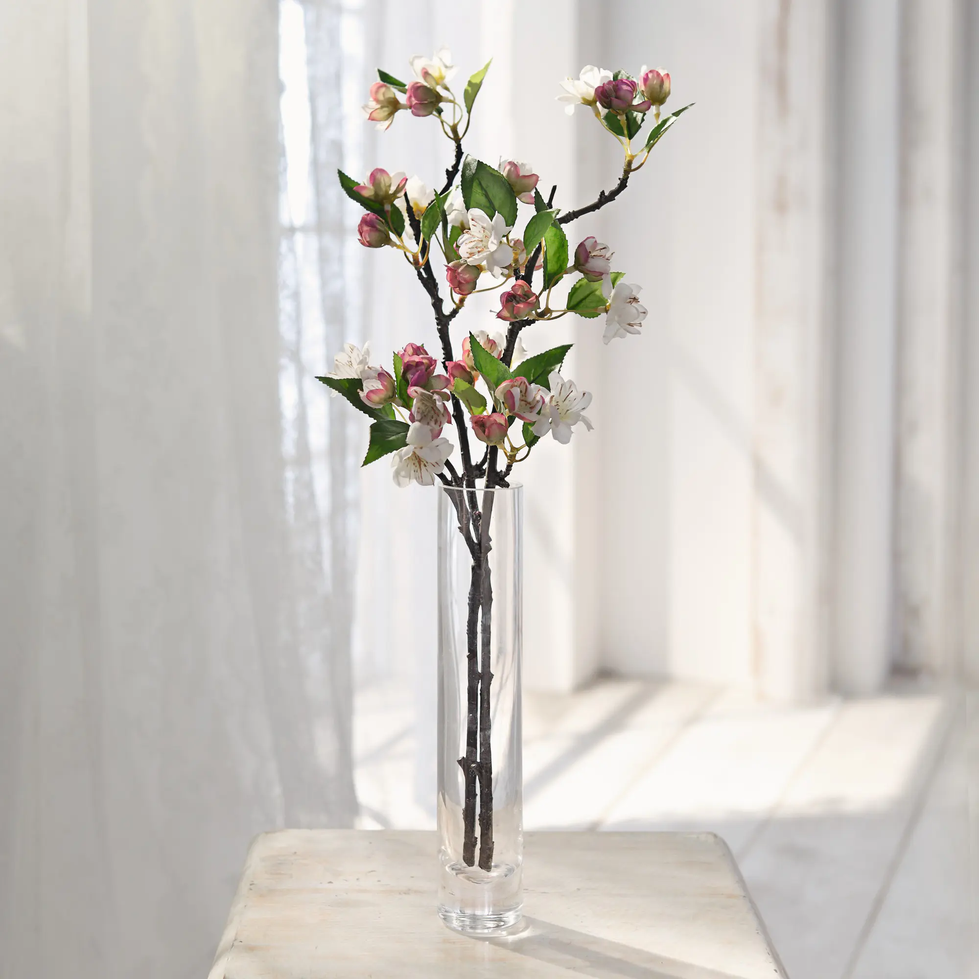 Kunstblume "Kirschzweig", 2er Set  im Frank Flechtwaren Online Shop für Ostern kaufen