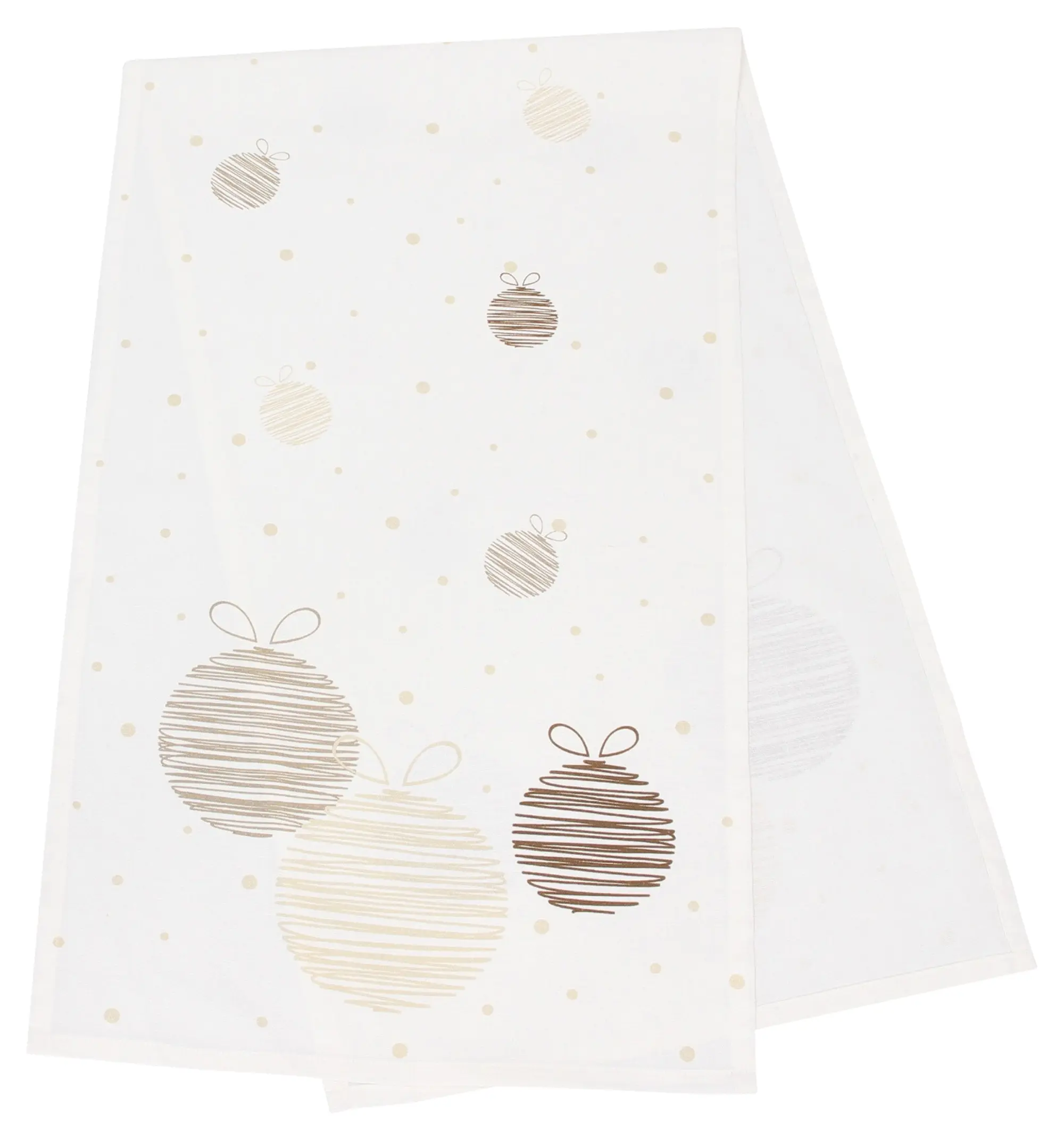 Tischläufer "Christbaumkugeln"  im Frank Flechtwaren Online Shop für Tischläufer kaufen