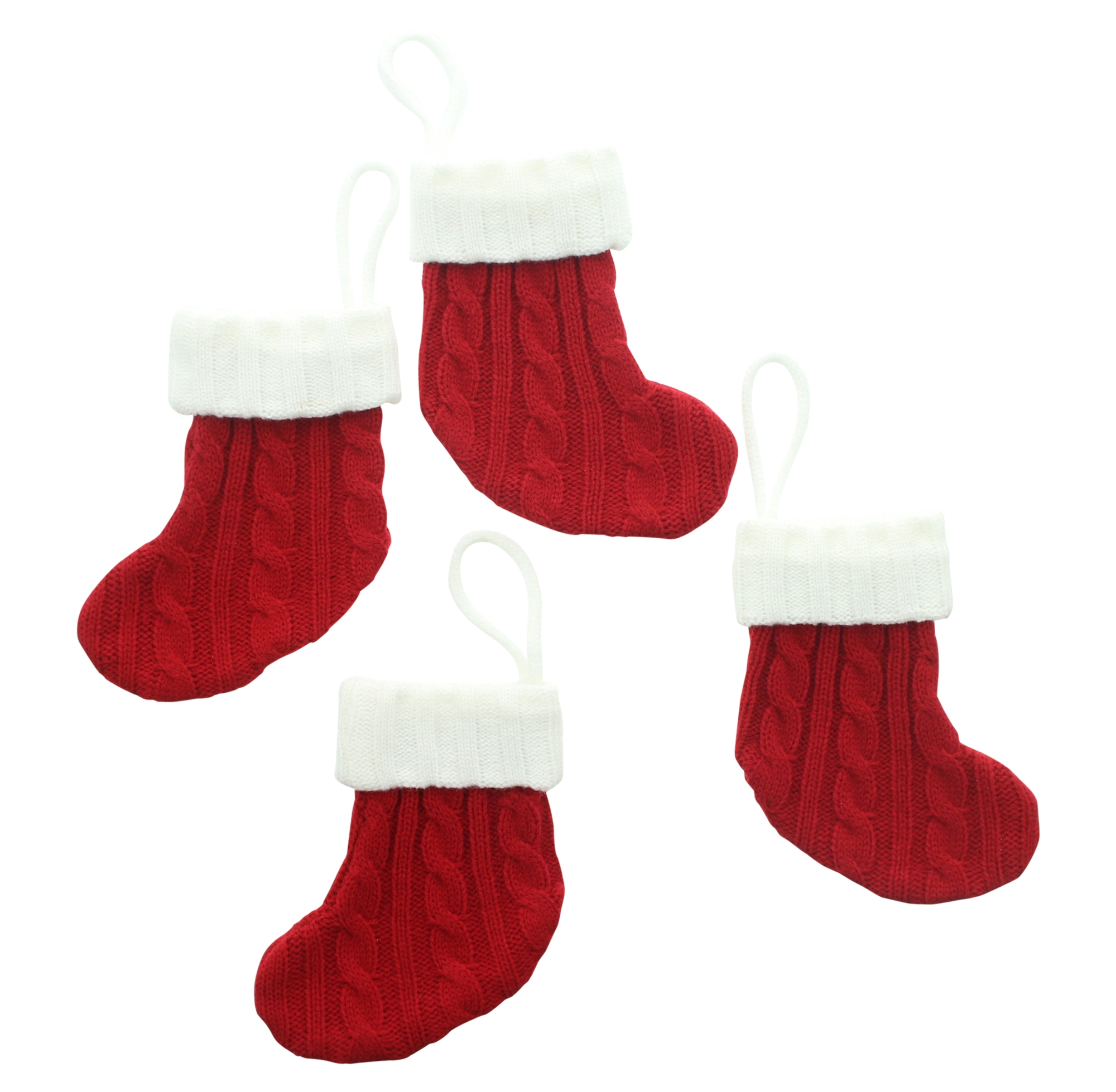 Bestecksöckchen "Santa", 4er Set  im Frank Flechtwaren Online Shop für Tischsets kaufen