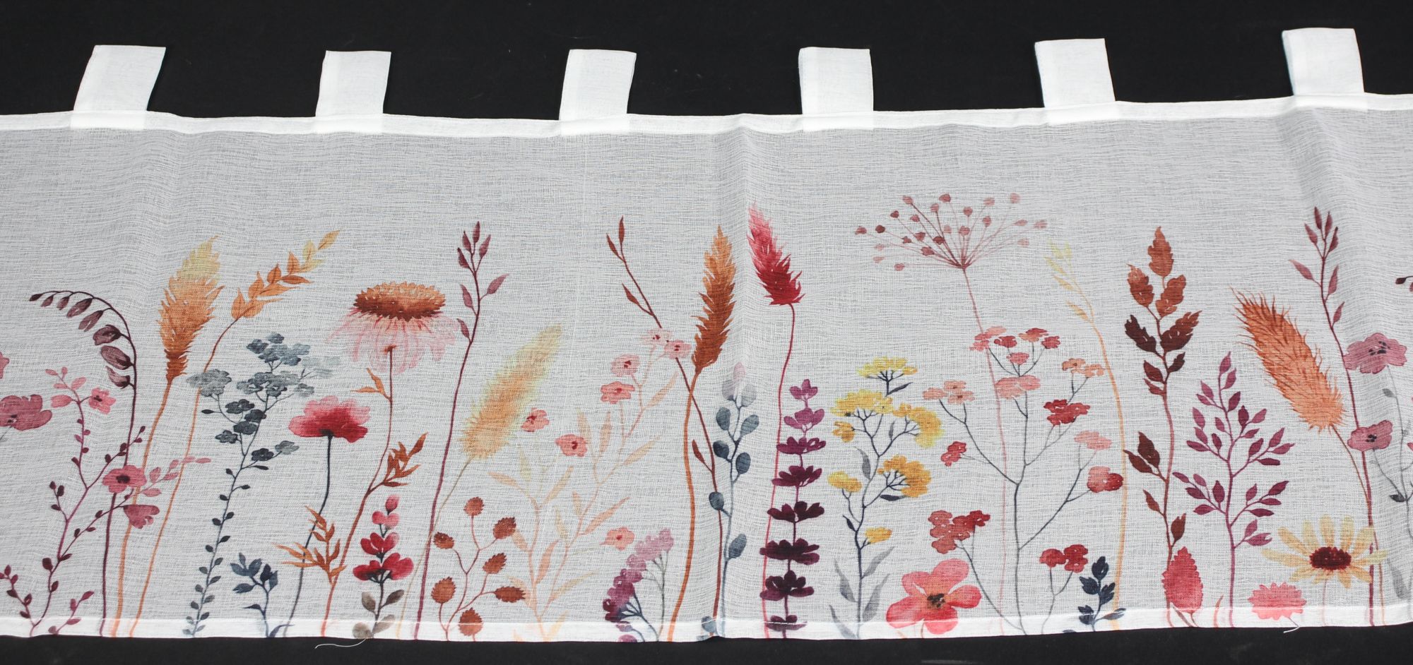 Fenstervorhang "Blossom Love" im Frank Flechtwaren Online Shop für Herbst kaufen Fenstervorhang "Blossom Love" im Frank Flechtwaren Online Shop für Herbst kaufen