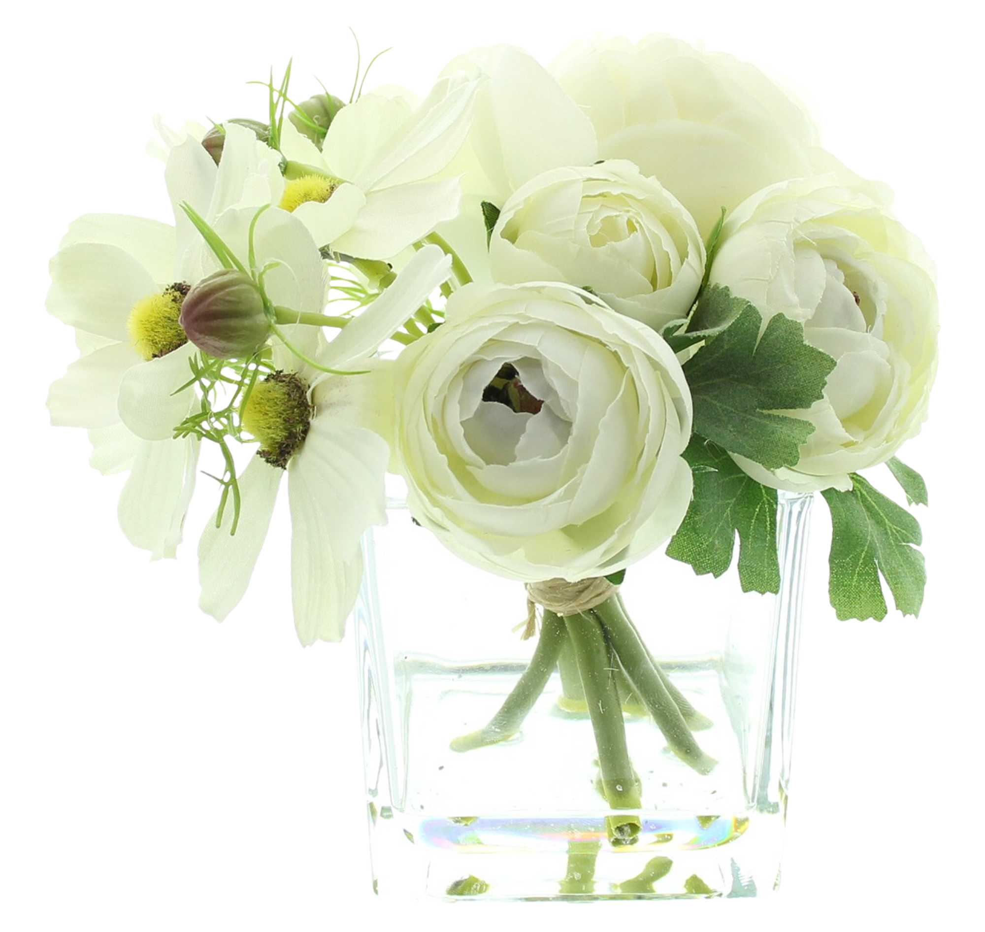 Dekovase "Weiße Blüten" im Frank Flechtwaren Online Shop für Ostern kaufen Dekovase "Weiße Blüten" im Frank Flechtwaren Online Shop für Ostern kaufen