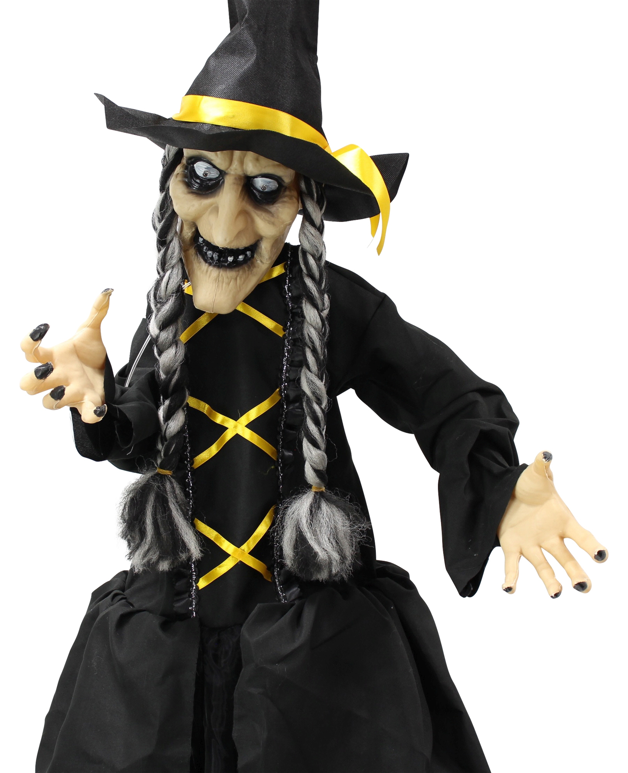 LED-Hexe "Horror-Nacht" im Frank Flechtwaren Online Shop für Herbst kaufen LED-Hexe "Horror-Nacht" im Frank Flechtwaren Online Shop für Herbst kaufen