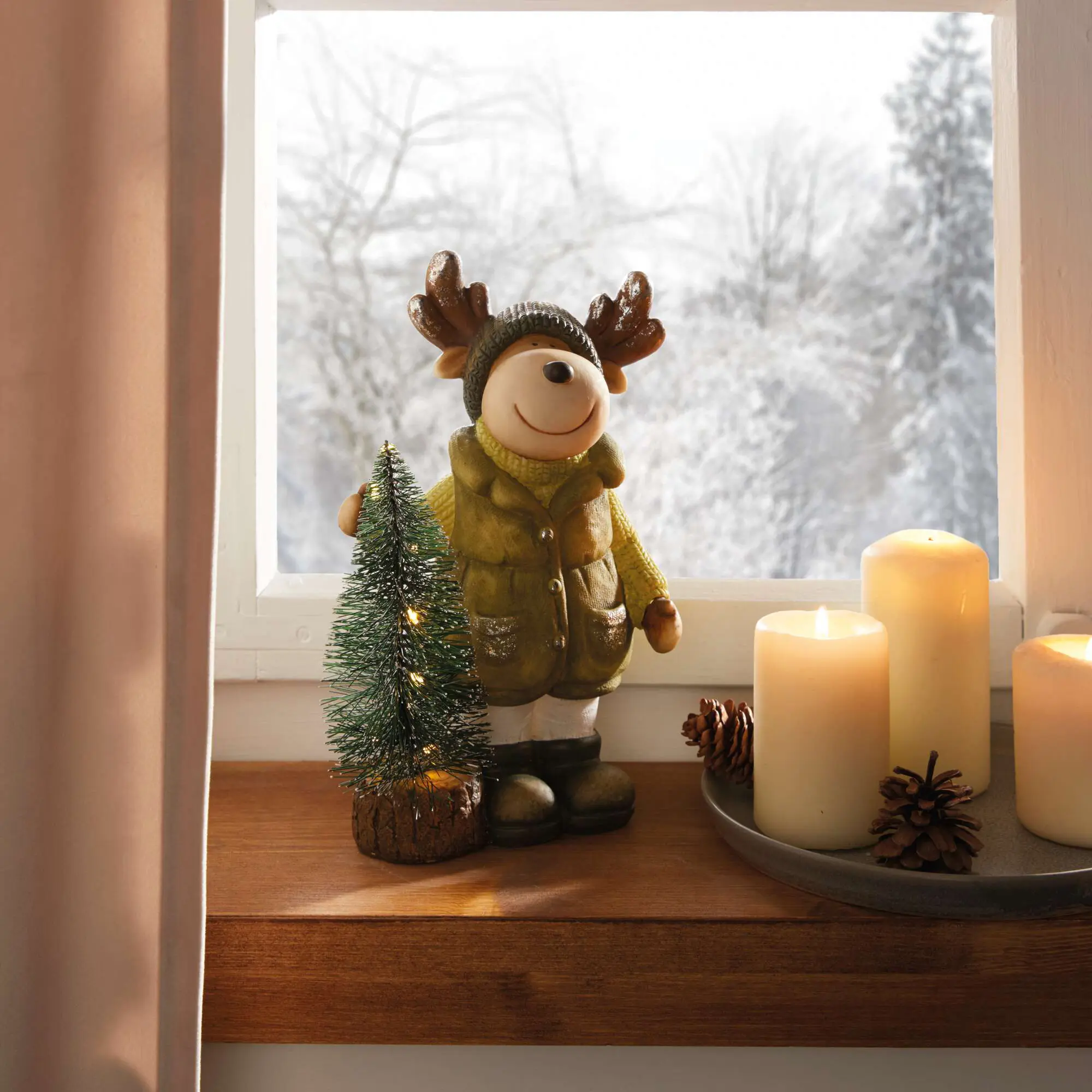 LED-Elch "Tannenbaum"  im Frank Flechtwaren Online Shop kaufen