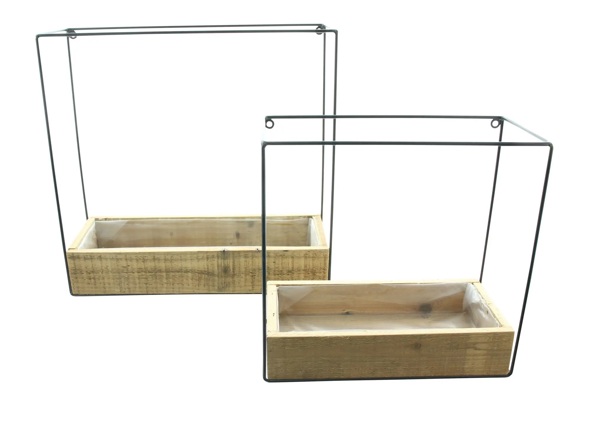 Wandpflanzer "Modern Look", 2er Set im Frank Flechtwaren Online Shop für Restposten kaufen Wandpflanzer "Modern Look", 2er Set im Frank Flechtwaren Online Shop für Restposten kaufen