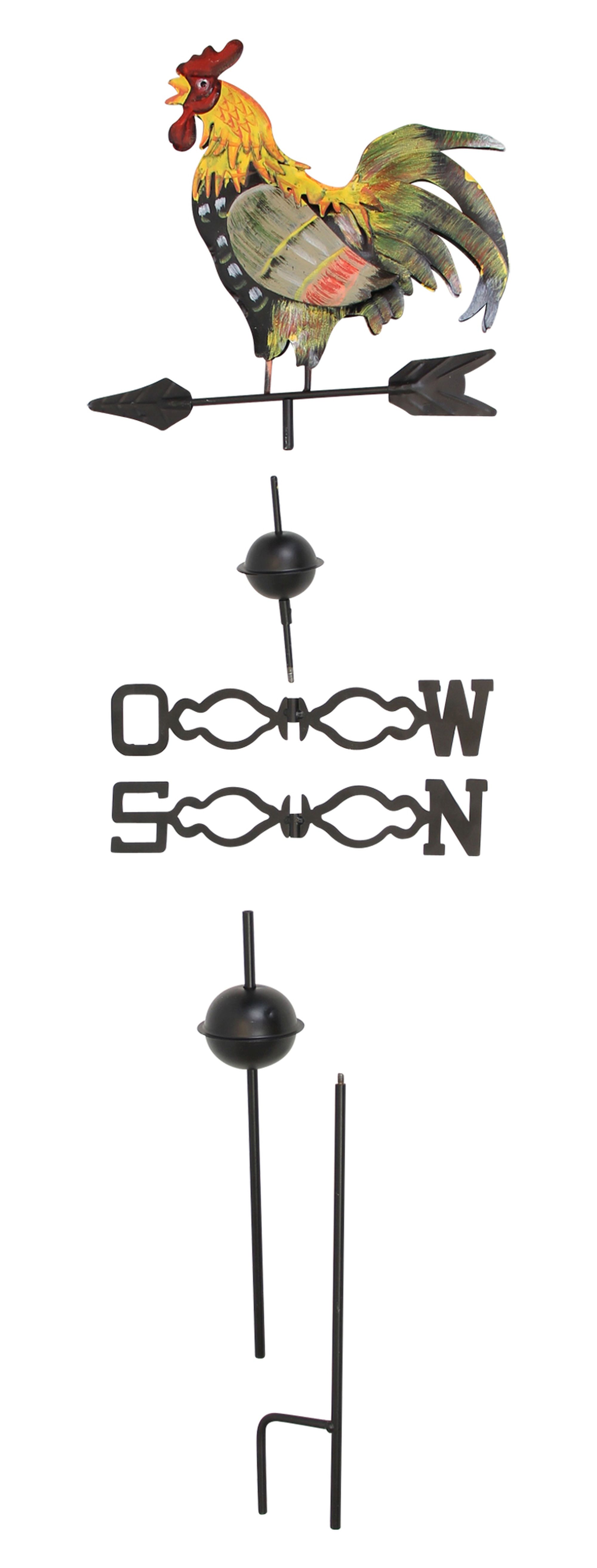 Hahn auf Windrad  im Frank Flechtwaren Online Shop für Ostern kaufen