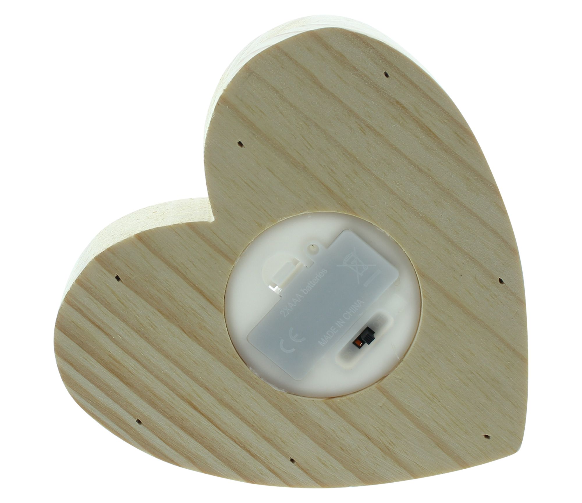 LED-Deko "Liegendes Herz"  im Frank Flechtwaren Online Shop für Ostern kaufen