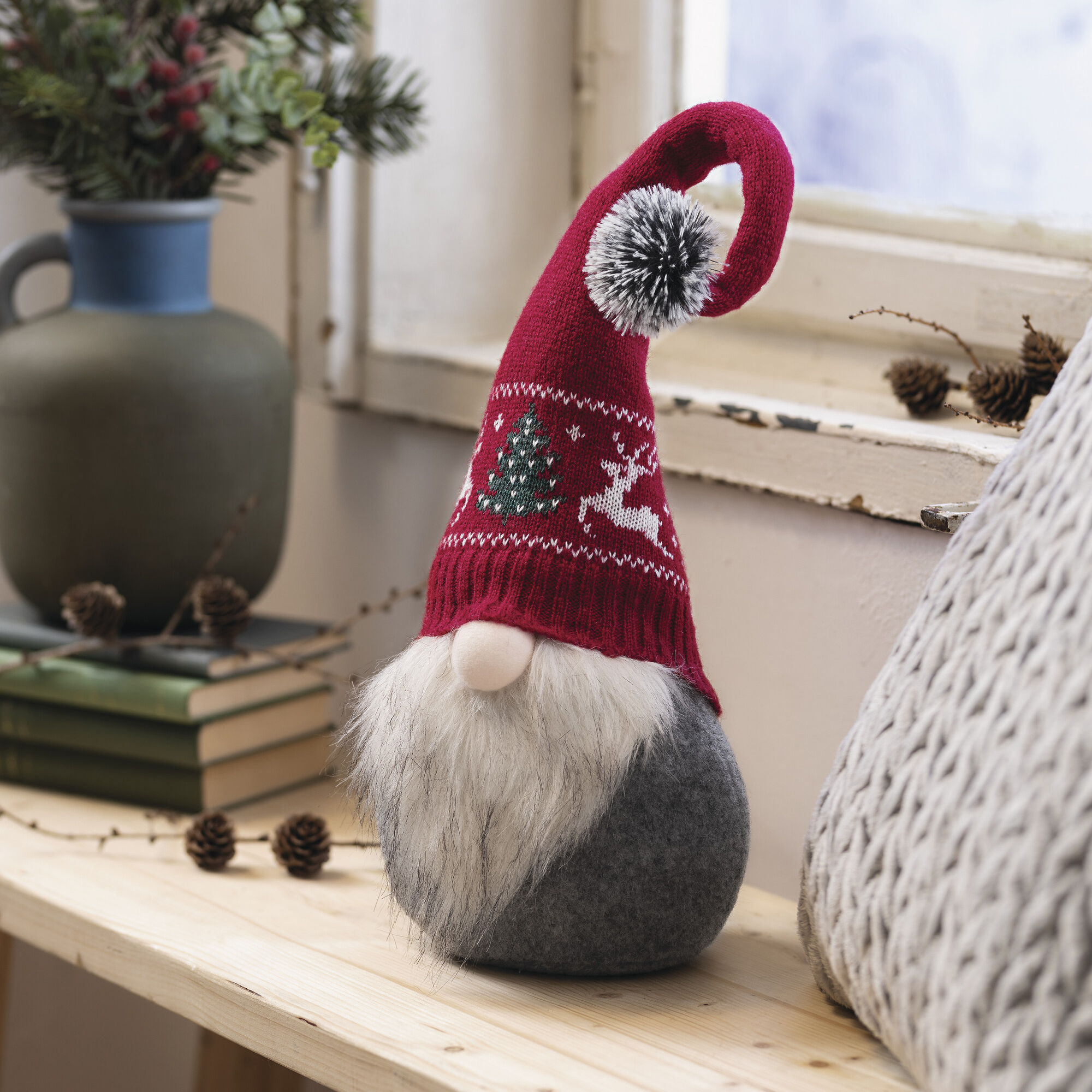 Wichtel "Christmas"  im Frank Flechtwaren Online Shop für Weihnachten kaufen