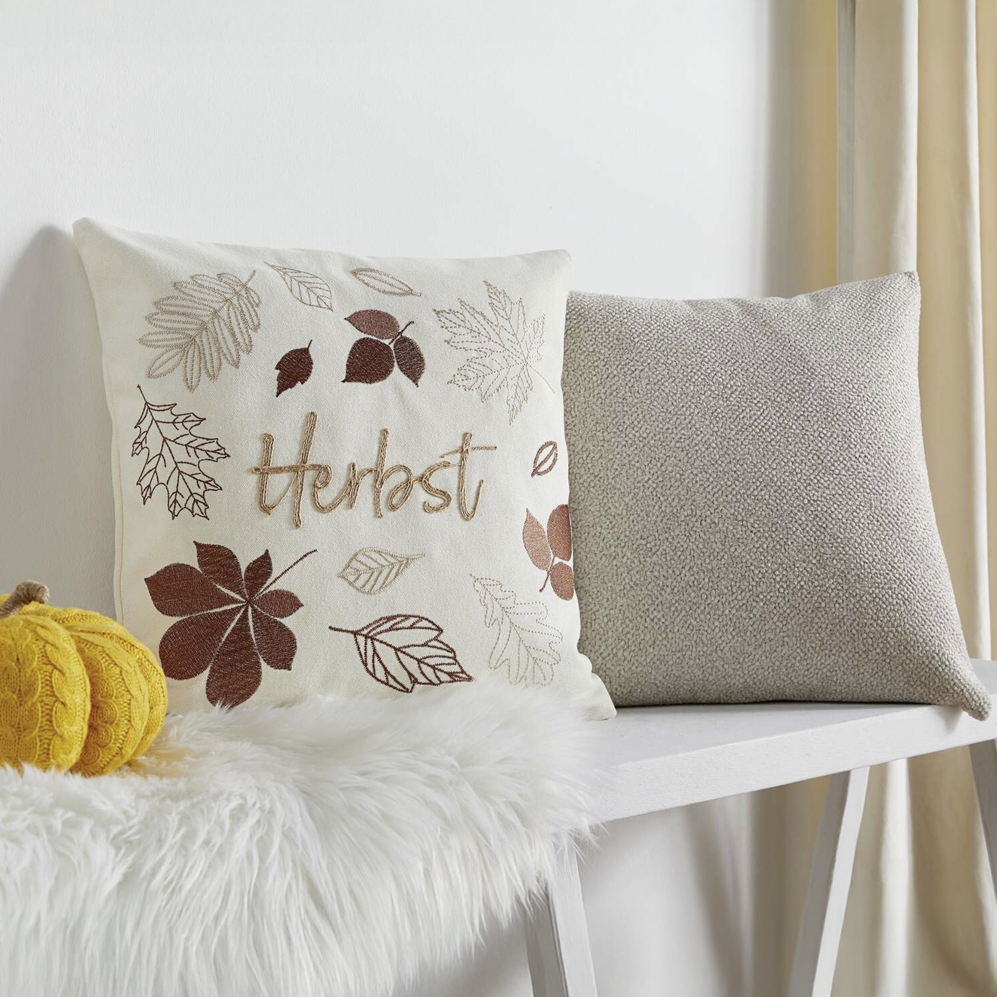 Kissenhülle "Herbst"  im Frank Flechtwaren Online Shop für Herbst kaufen