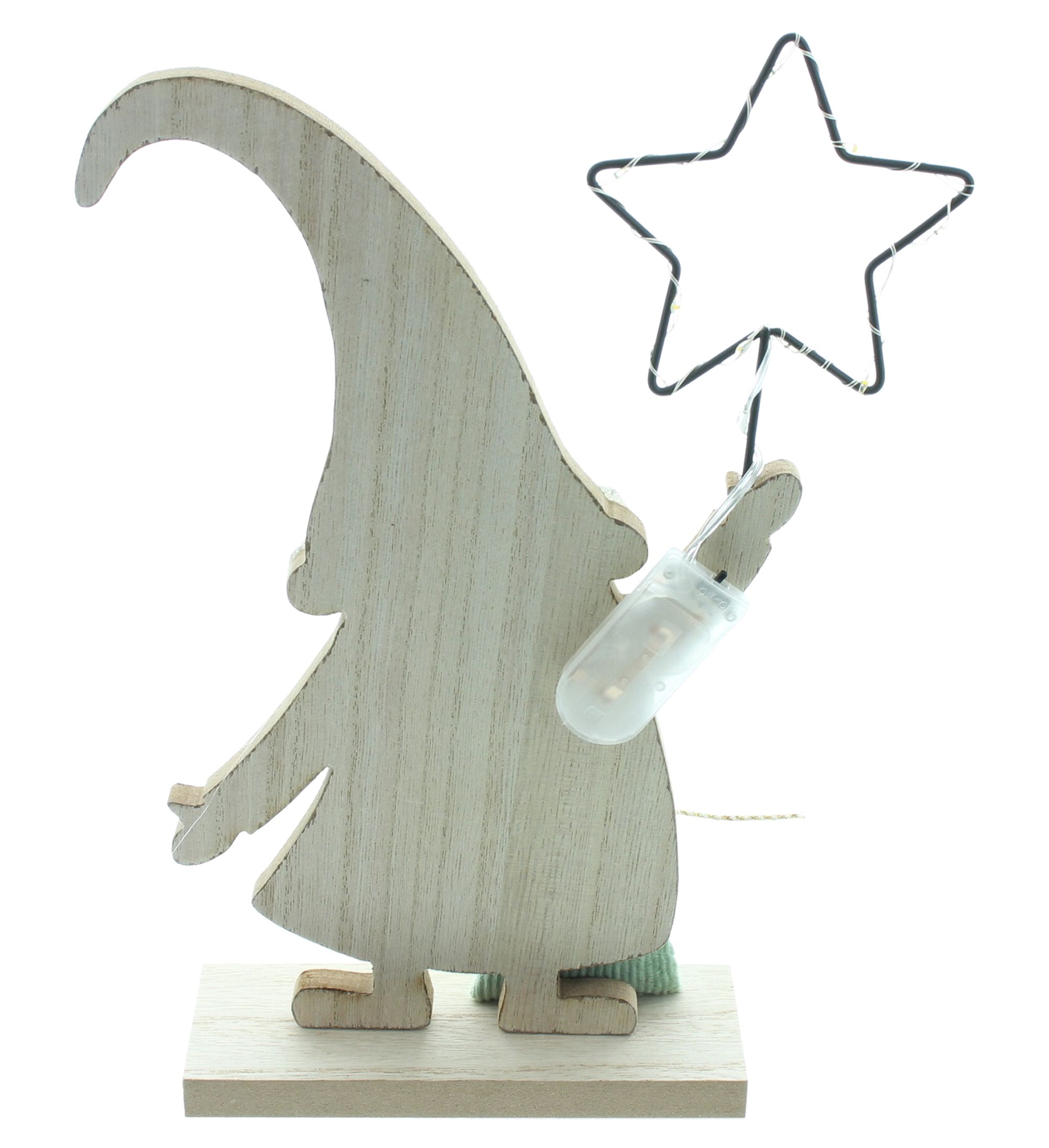 Wichtel "LED Stern"  im Frank Flechtwaren Online Shop für LED-Deko kaufen