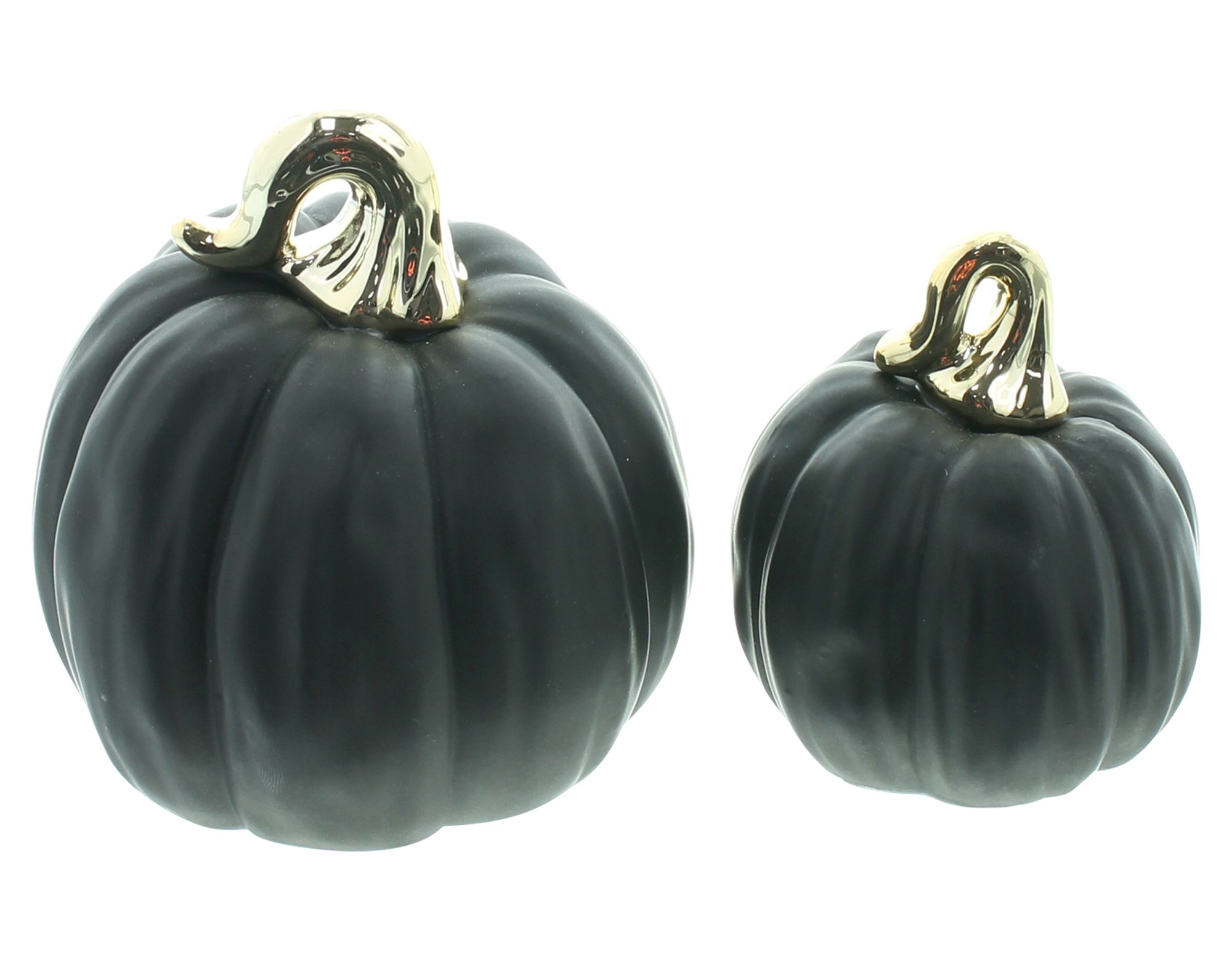 Kürbis "Black", 2er Set  im Frank Flechtwaren Online Shop für Herbst kaufen