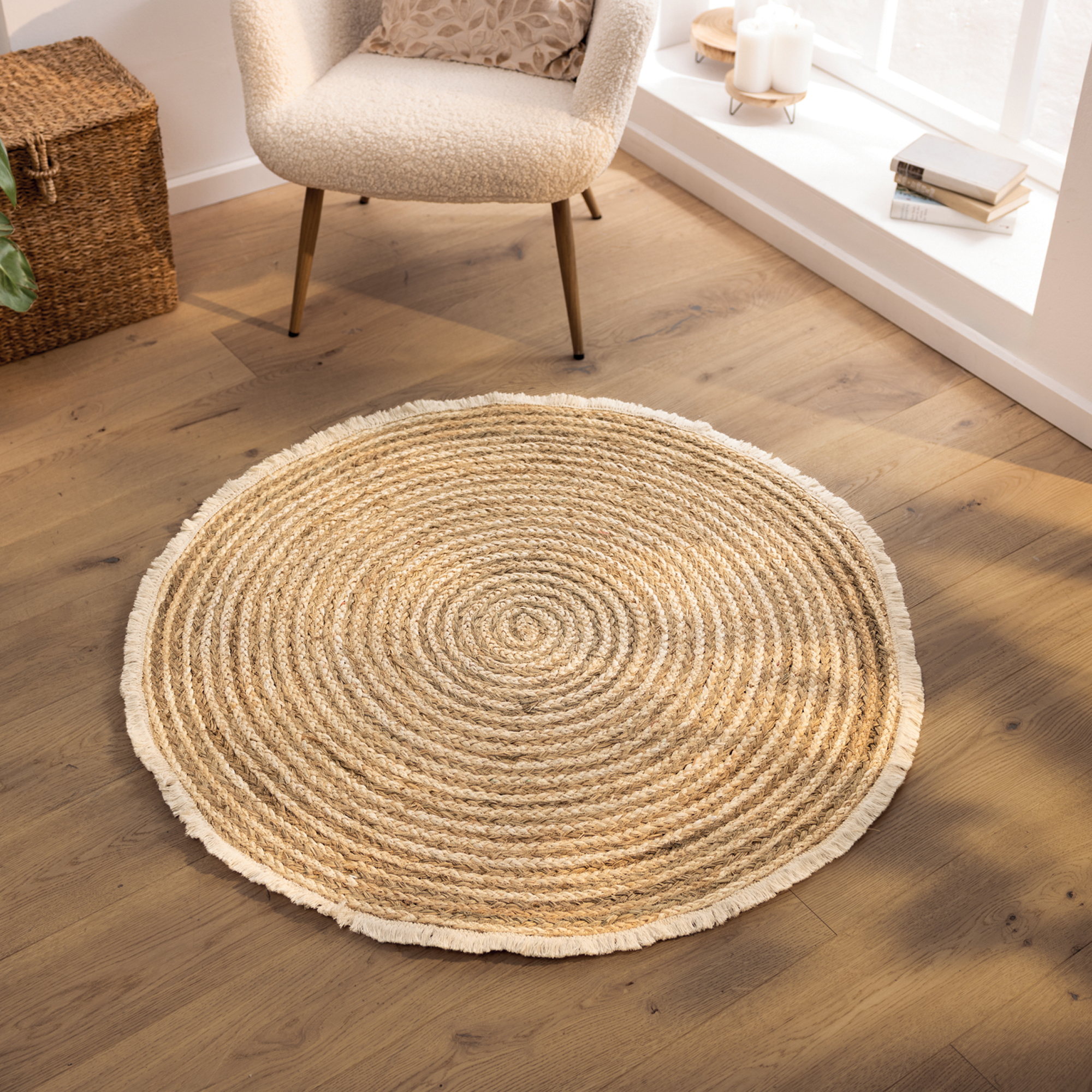 Bodenmatte "Circulo"  im Frank Flechtwaren Online Shop kaufen