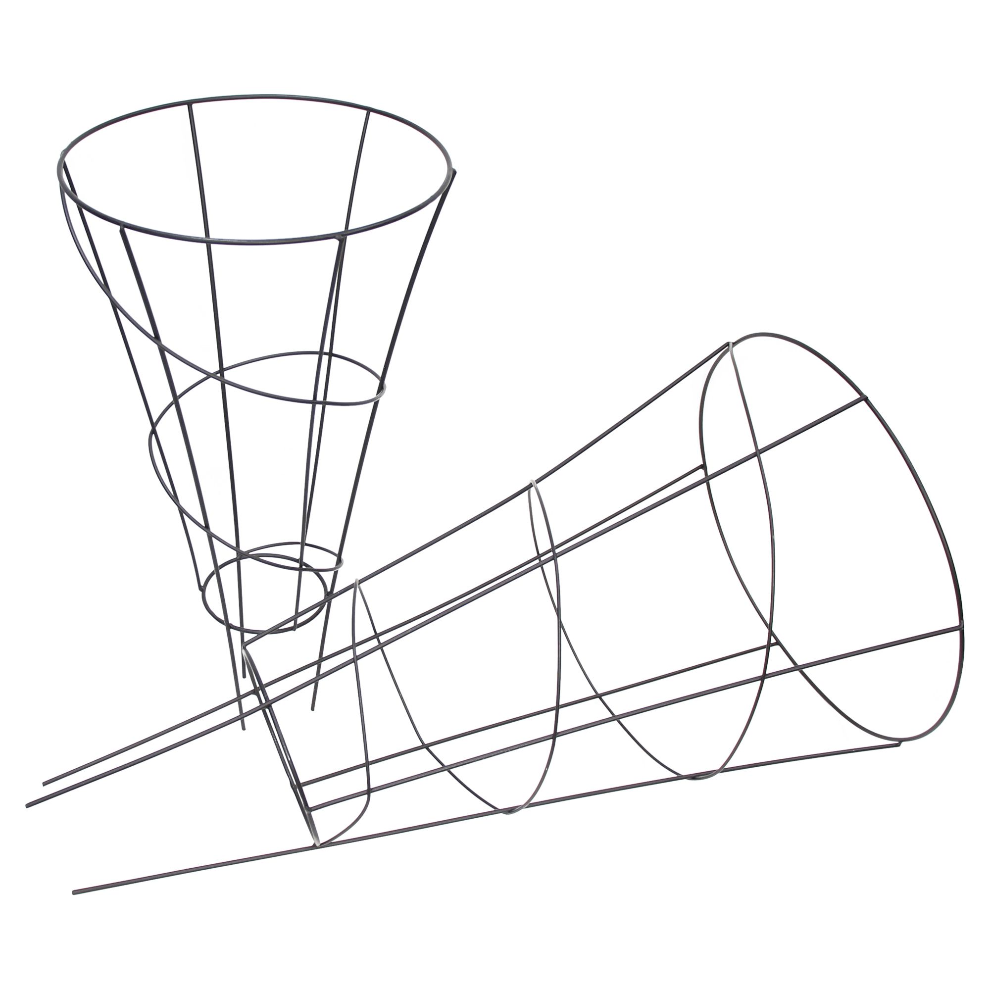 Staudenhalter "Rondell", 2er Set  im Frank Flechtwaren Online Shop für Gerade eingetroffen kaufen