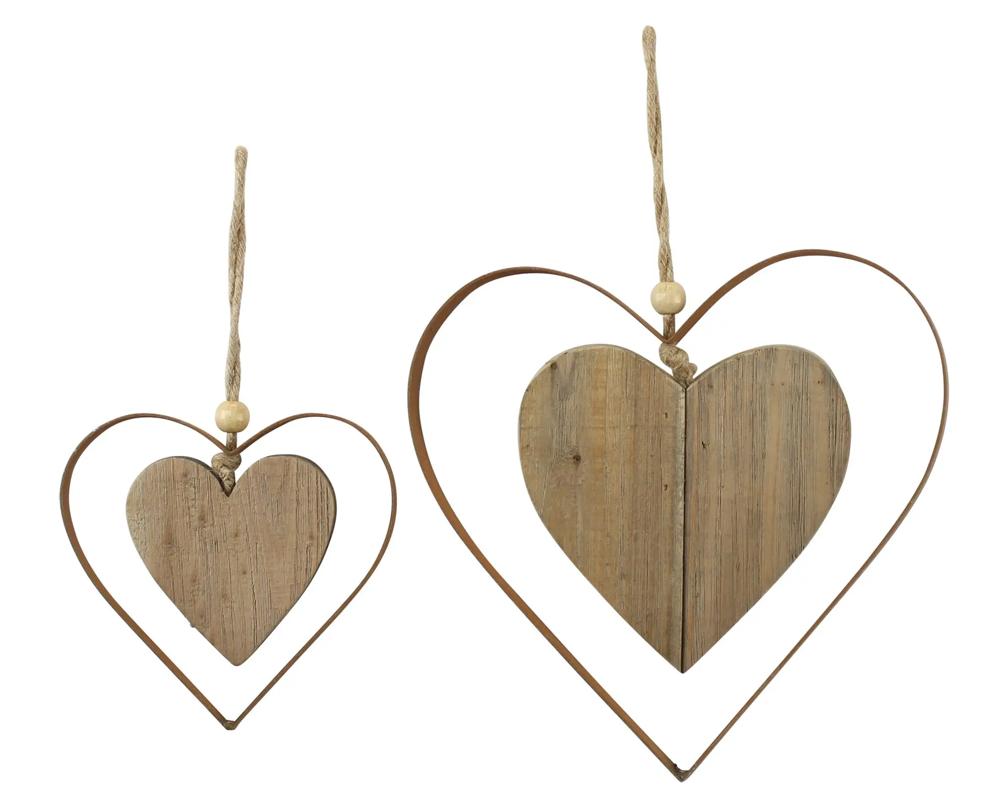 Hänger "Herz in Herz", 2er Set im Frank Flechtwaren Online Shop für Ostern kaufen Hänger "Herz in Herz", 2er Set im Frank Flechtwaren Online Shop für Ostern kaufen