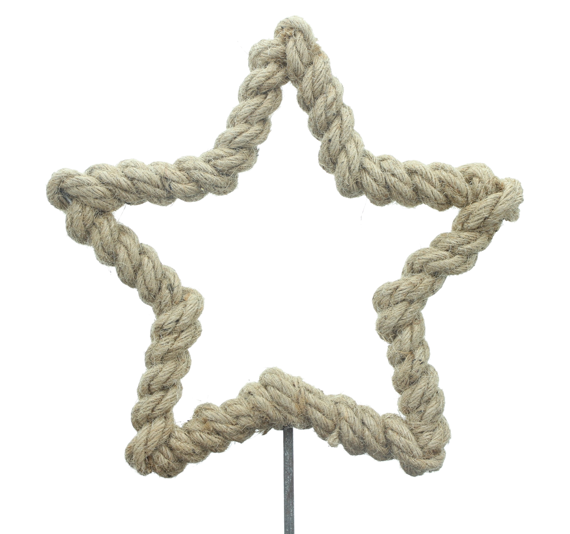 Stecker "Stern", natur  im Frank Flechtwaren Online Shop für Streuer &amp; Stecker kaufen