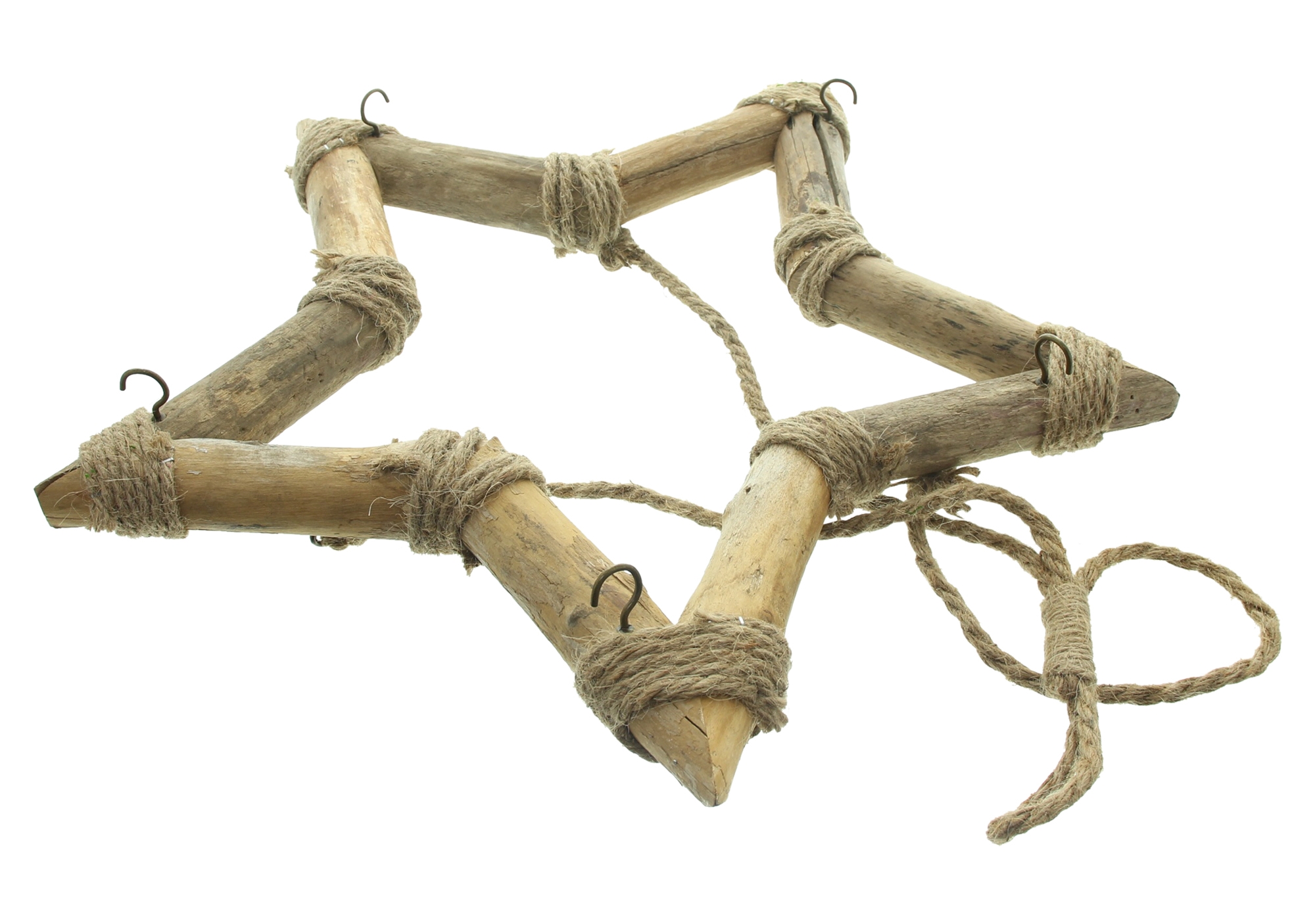 Sternhänger "Shabby-Chic"  im Frank Flechtwaren Online Shop für Dekohänger  kaufen