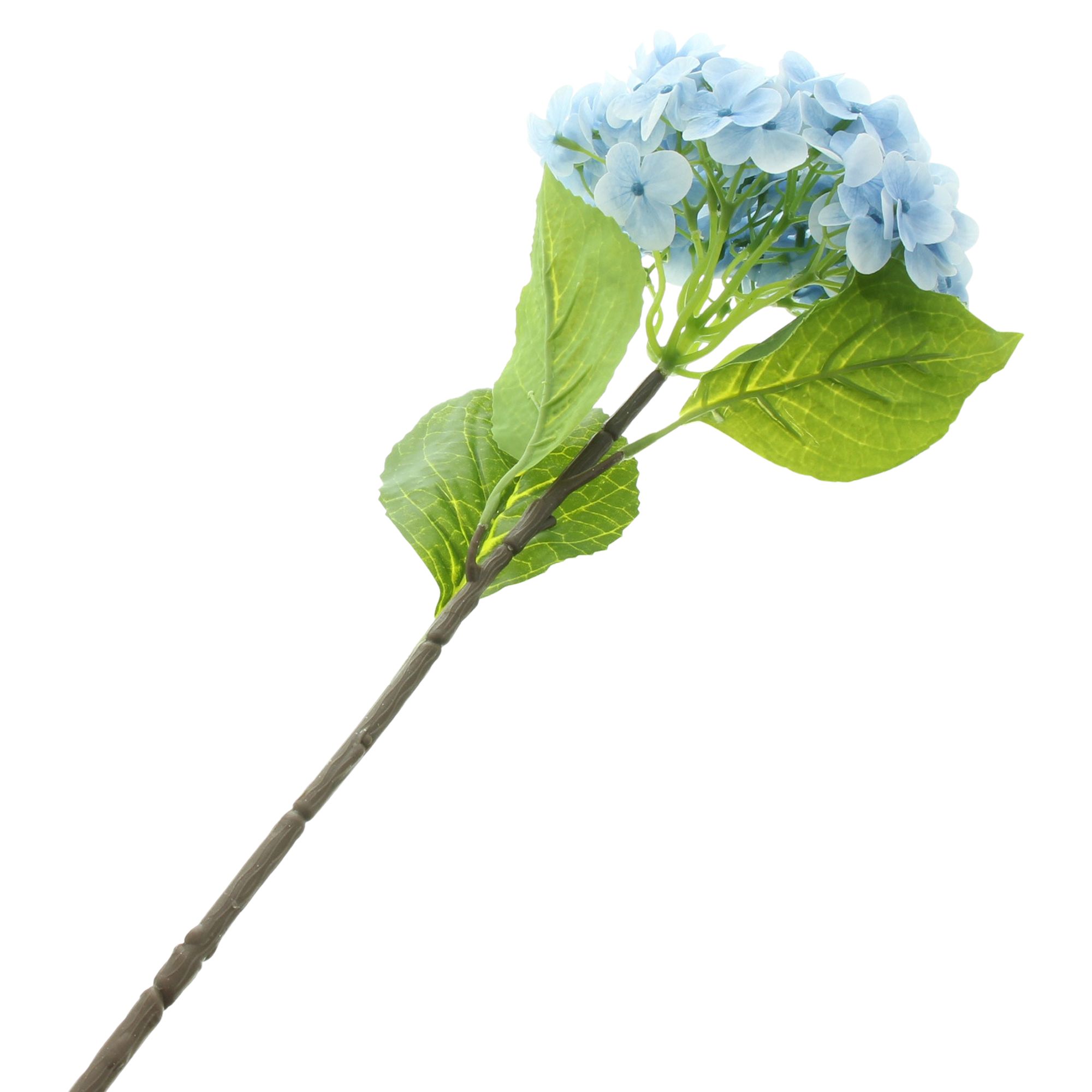 Kunstblume "Blaue Hortensie"  im Frank Flechtwaren Online Shop für Kunstpflanzen kaufen