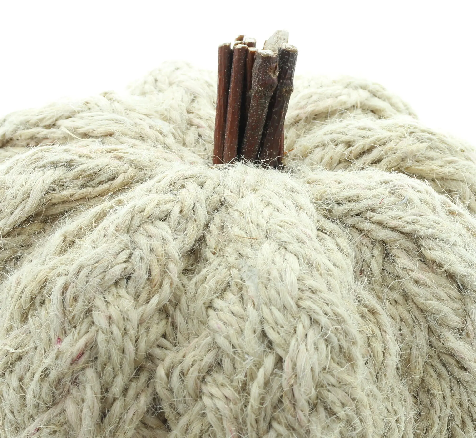 Kürbis "Naturstrick"  im Frank Flechtwaren Online Shop für Naturmaterialien kaufen