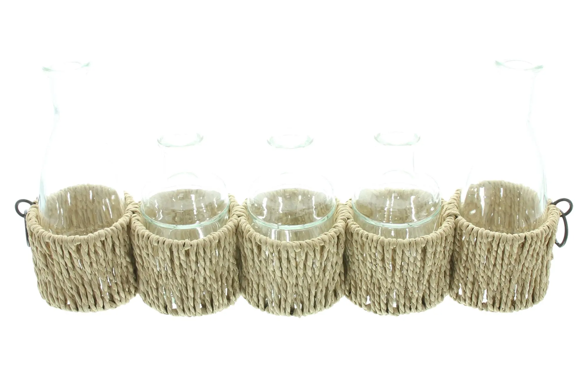 Vasenset "Bottles"  im Frank Flechtwaren Online Shop für Dekovasen kaufen
