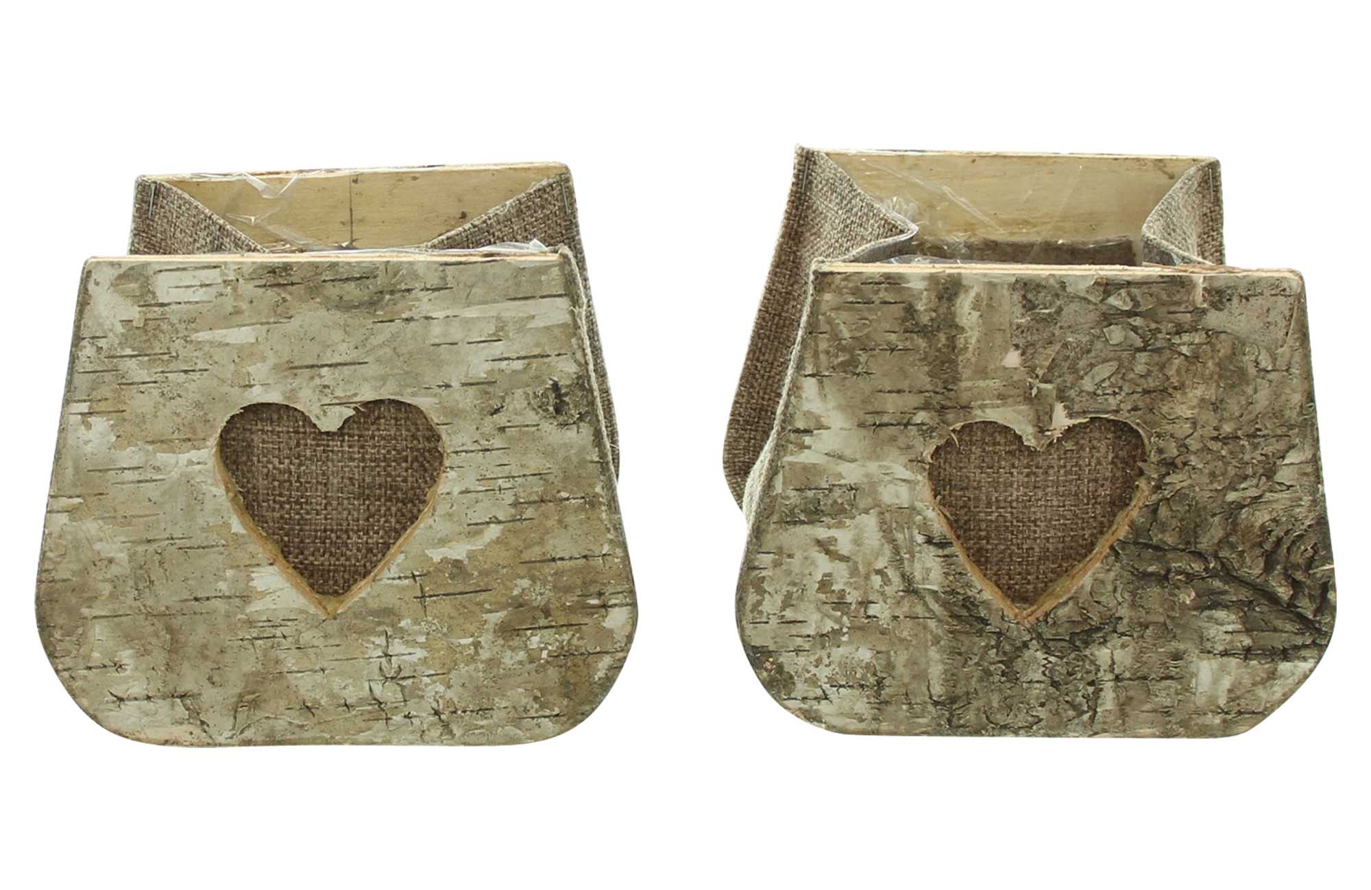 Pflanztasche "Birkenherz", 2er Set im Frank Flechtwaren Online Shop für Pflanztöpfe kaufen Pflanztasche "Birkenherz", 2er Set im Frank Flechtwaren Online Shop für Pflanztöpfe kaufen
