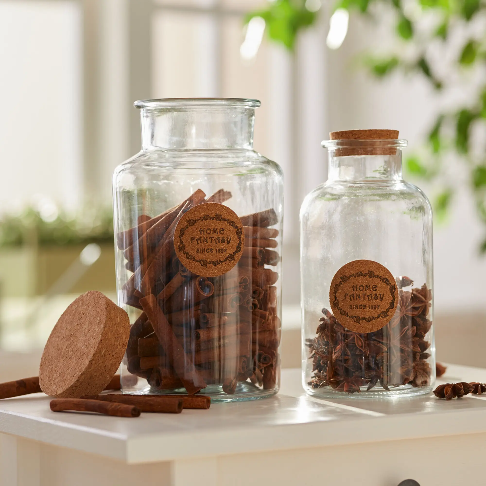 Vorratsglas "Fantasy", 2er Set  im Frank Flechtwaren Online Shop kaufen