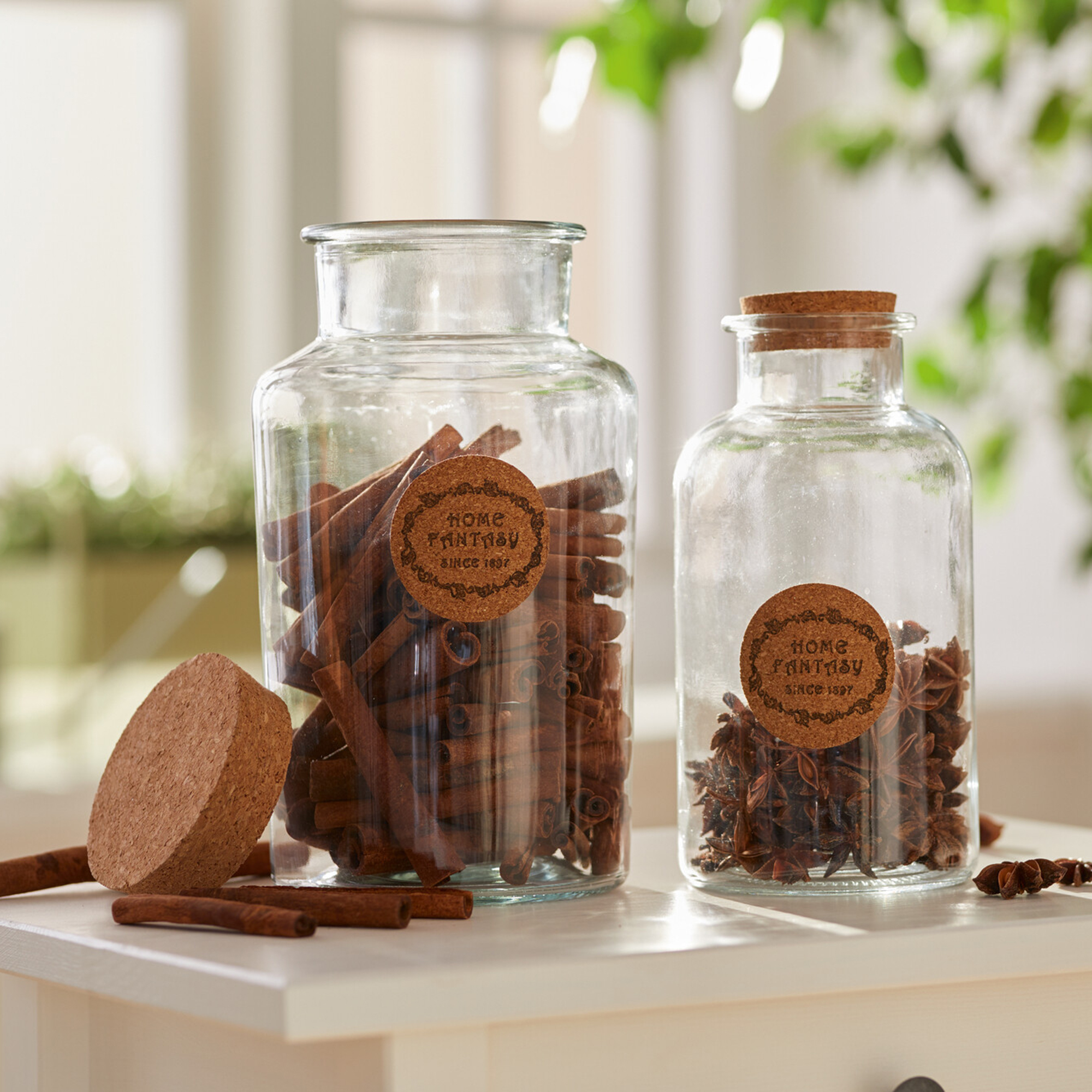 Vorratsglas "Fantasy", 2er Set  im Frank Flechtwaren Online Shop kaufen