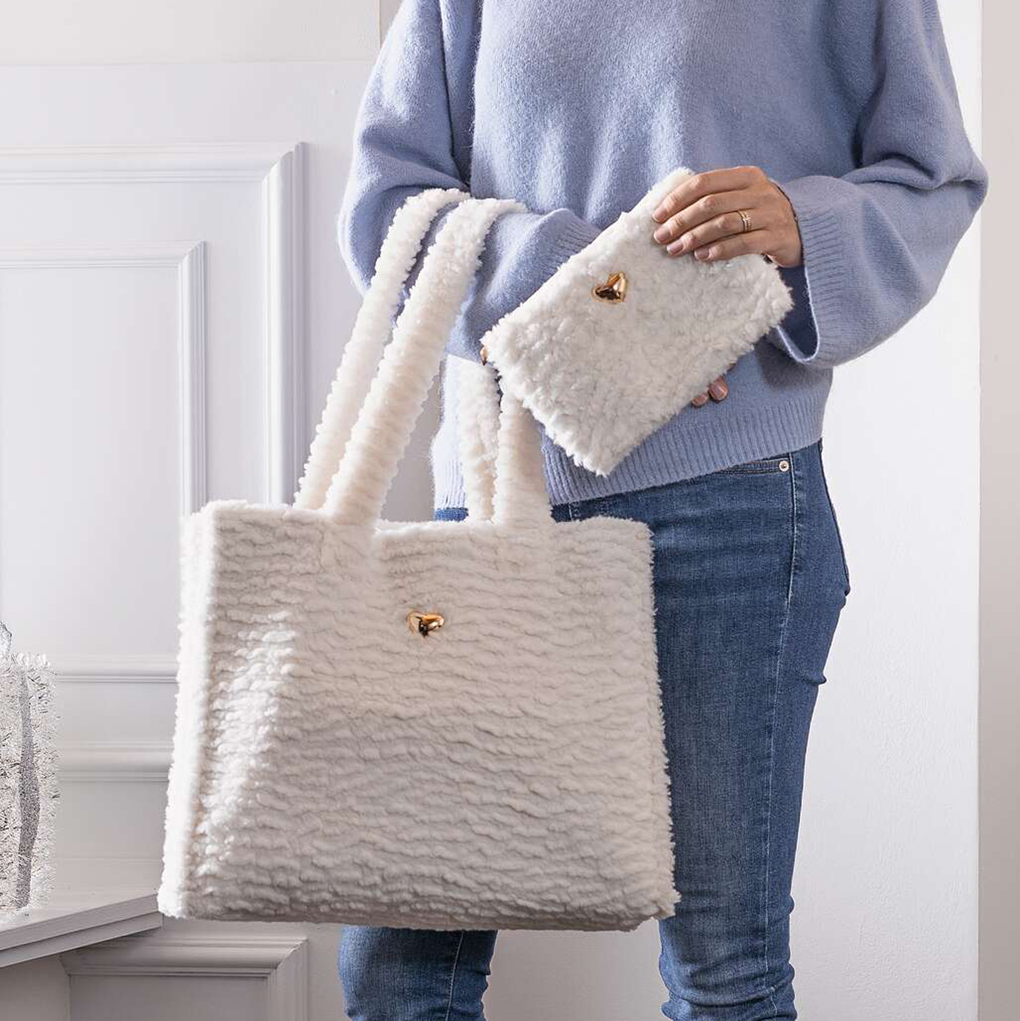 Accessoires "Cuddly Soft", 2er Set  im Frank Flechtwaren Online Shop kaufen