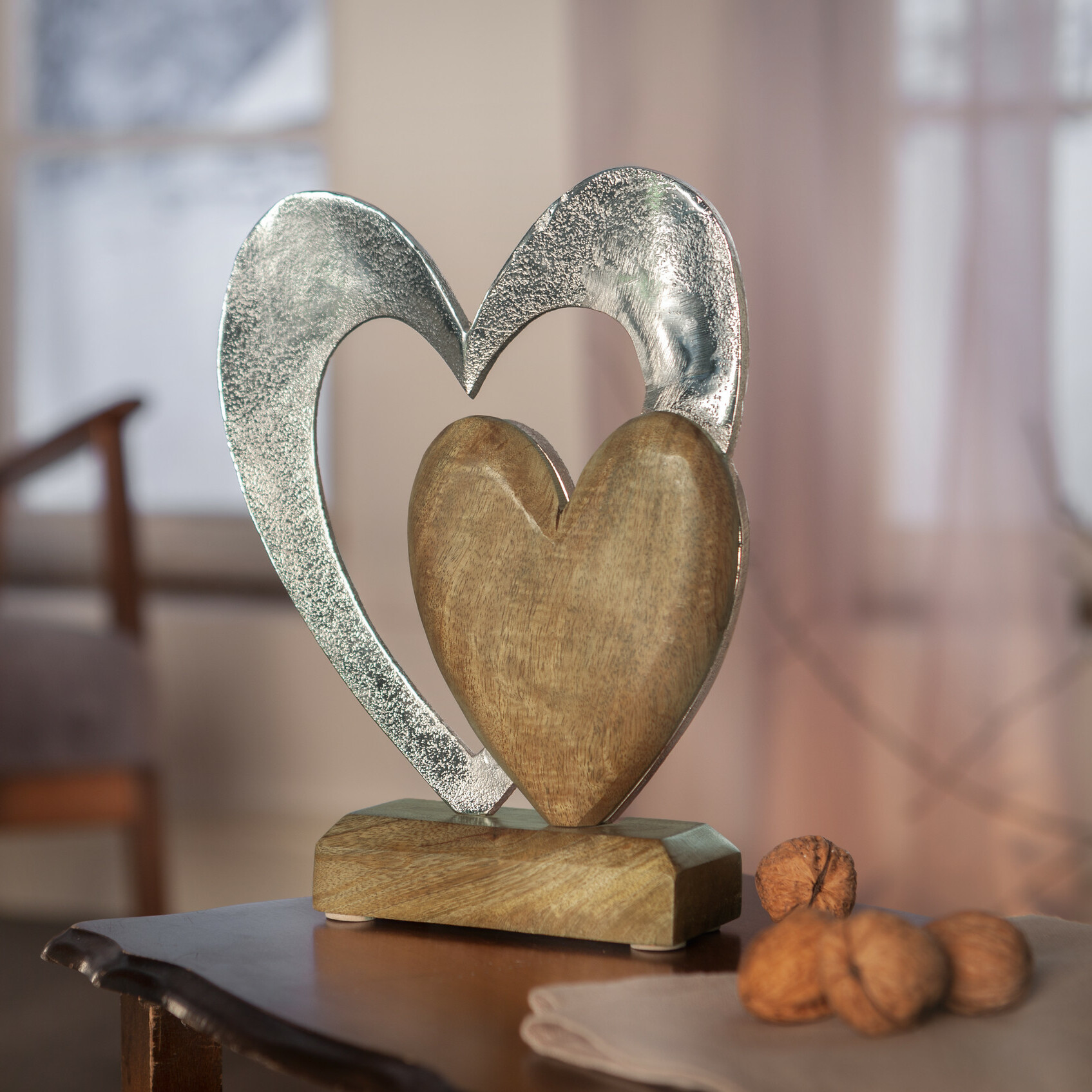 Holzdeko "Herz in Herz" im Frank Flechtwaren Online Shop für Ostern kaufen Holzdeko "Herz in Herz" im Frank Flechtwaren Online Shop für Ostern kaufen