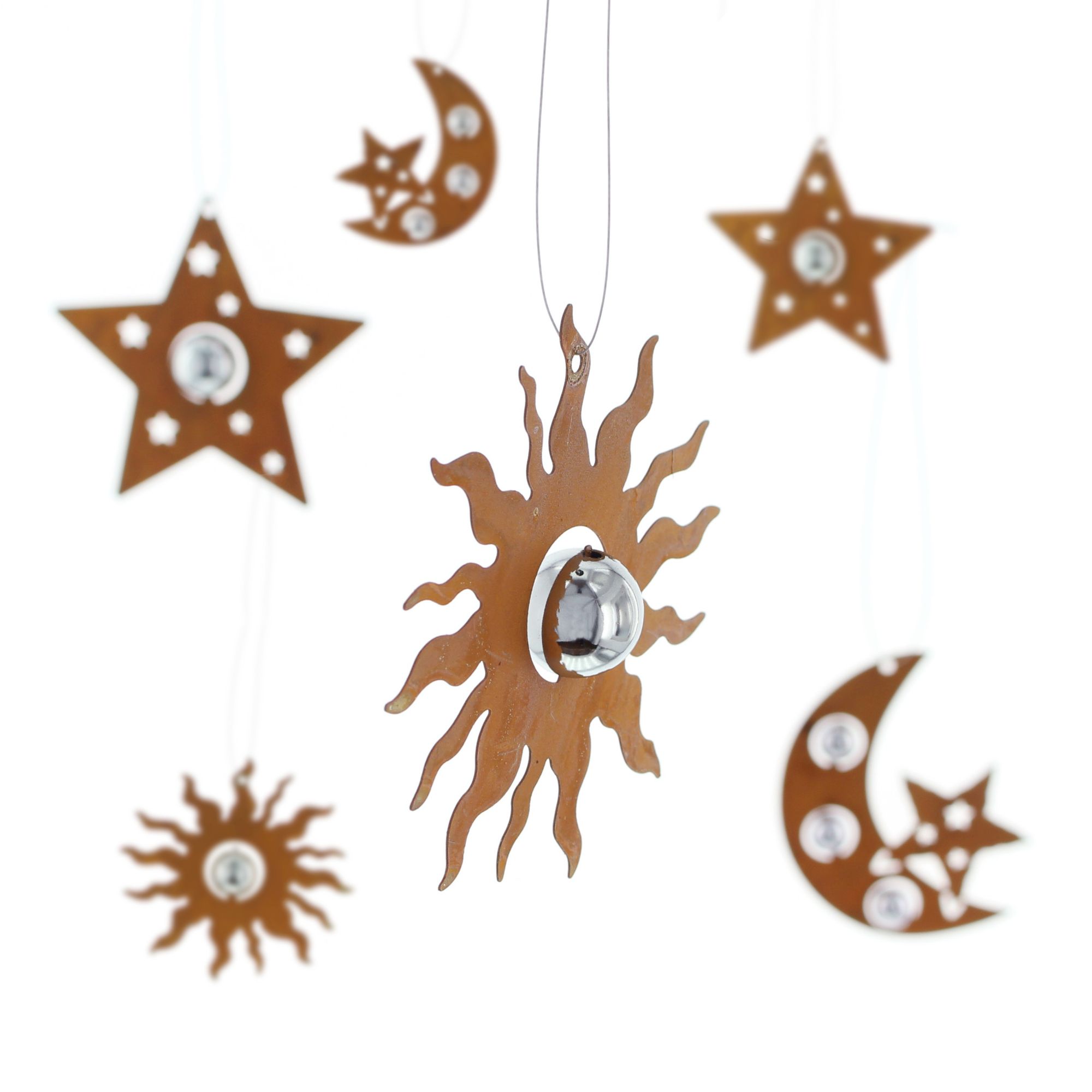 Hänger "Rostoptik", 6er Set im Frank Flechtwaren Online Shop für Weihnachten kaufen Hänger "Rostoptik", 6er Set im Frank Flechtwaren Online Shop für Weihnachten kaufen