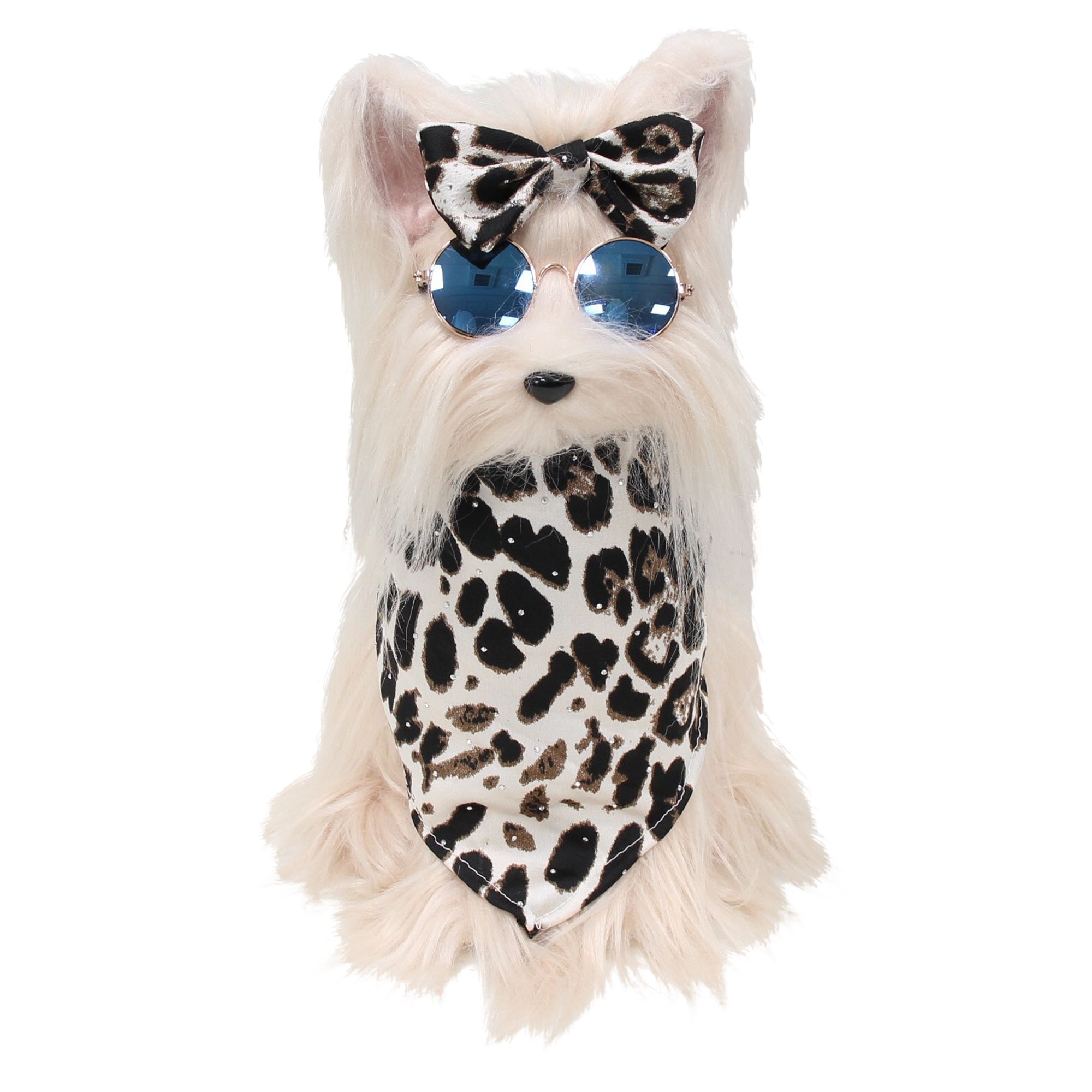 Deko-Figur "Hündchen Leonore"  im Frank Flechtwaren Online Shop für Dekofiguren kaufen