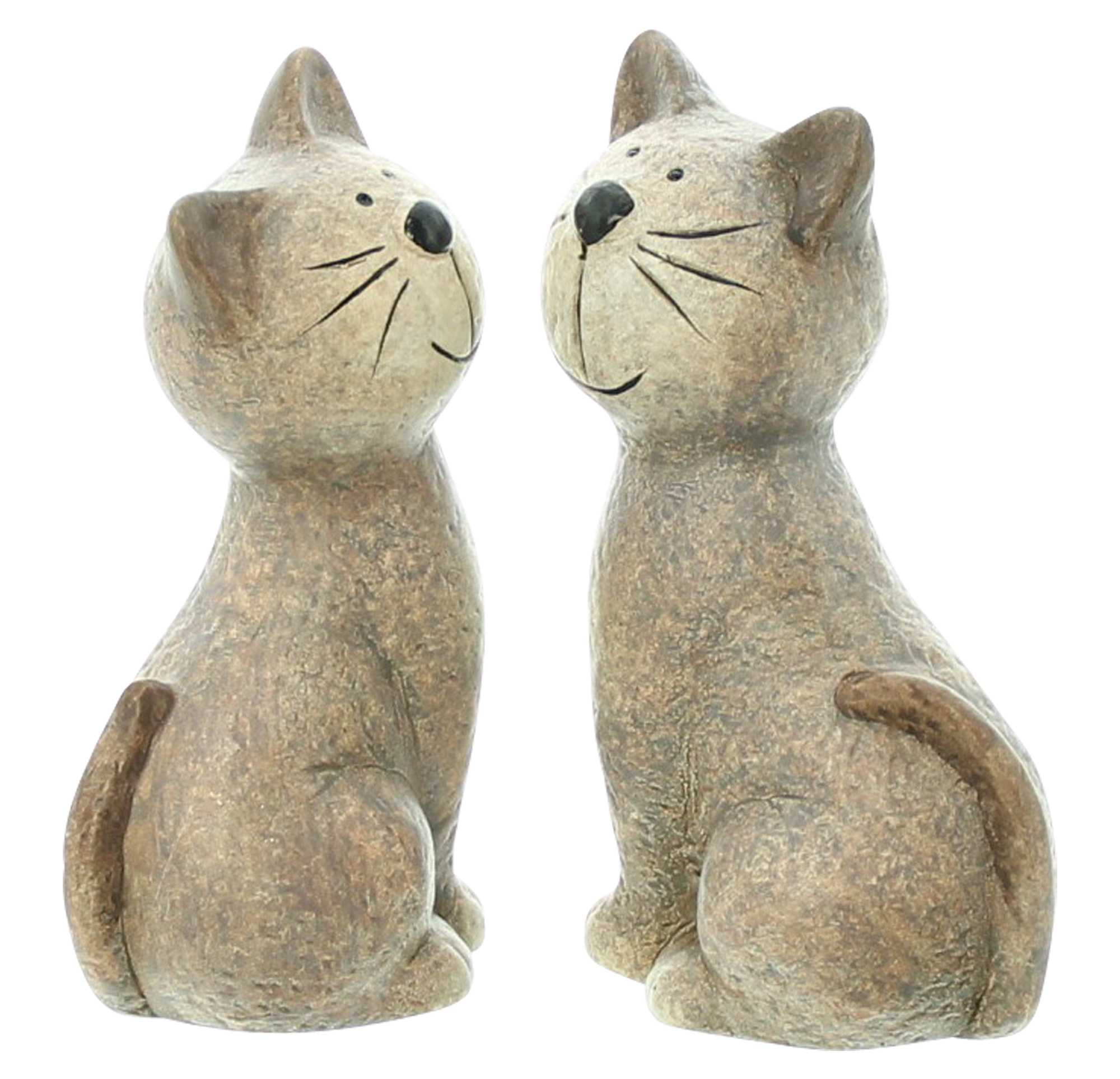 Figur "Katze", 2er Set im Frank Flechtwaren Online Shop für Gartenfiguren kaufen Figur "Katze", 2er Set im Frank Flechtwaren Online Shop für Gartenfiguren kaufen