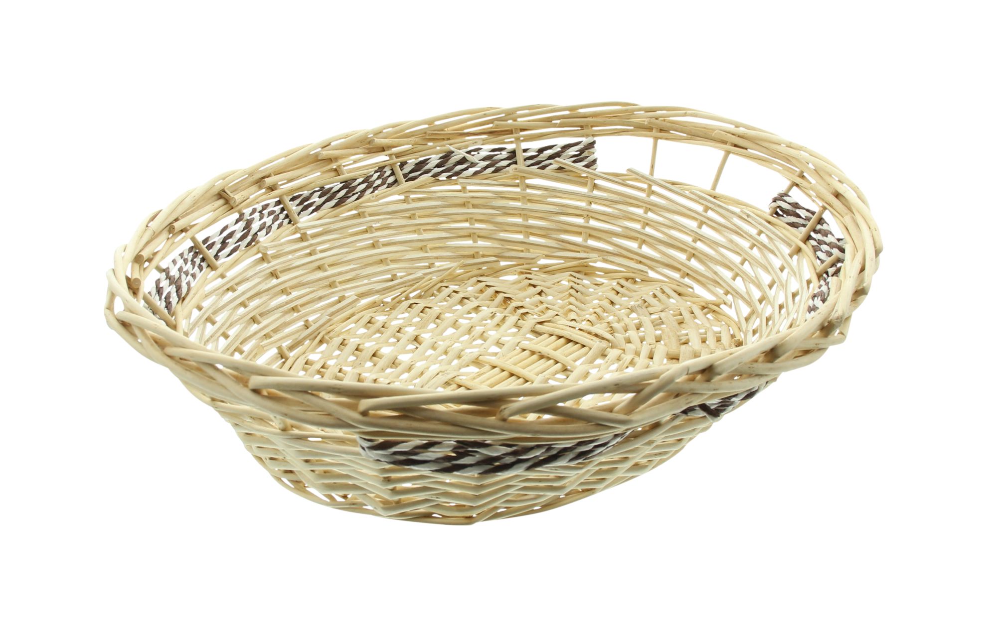 Schale "Papierschnurgeflecht", oval im Frank Flechtwaren Online Shop für Schalen kaufen Schale "Papierschnurgeflecht", oval im Frank Flechtwaren Online Shop für Schalen kaufen