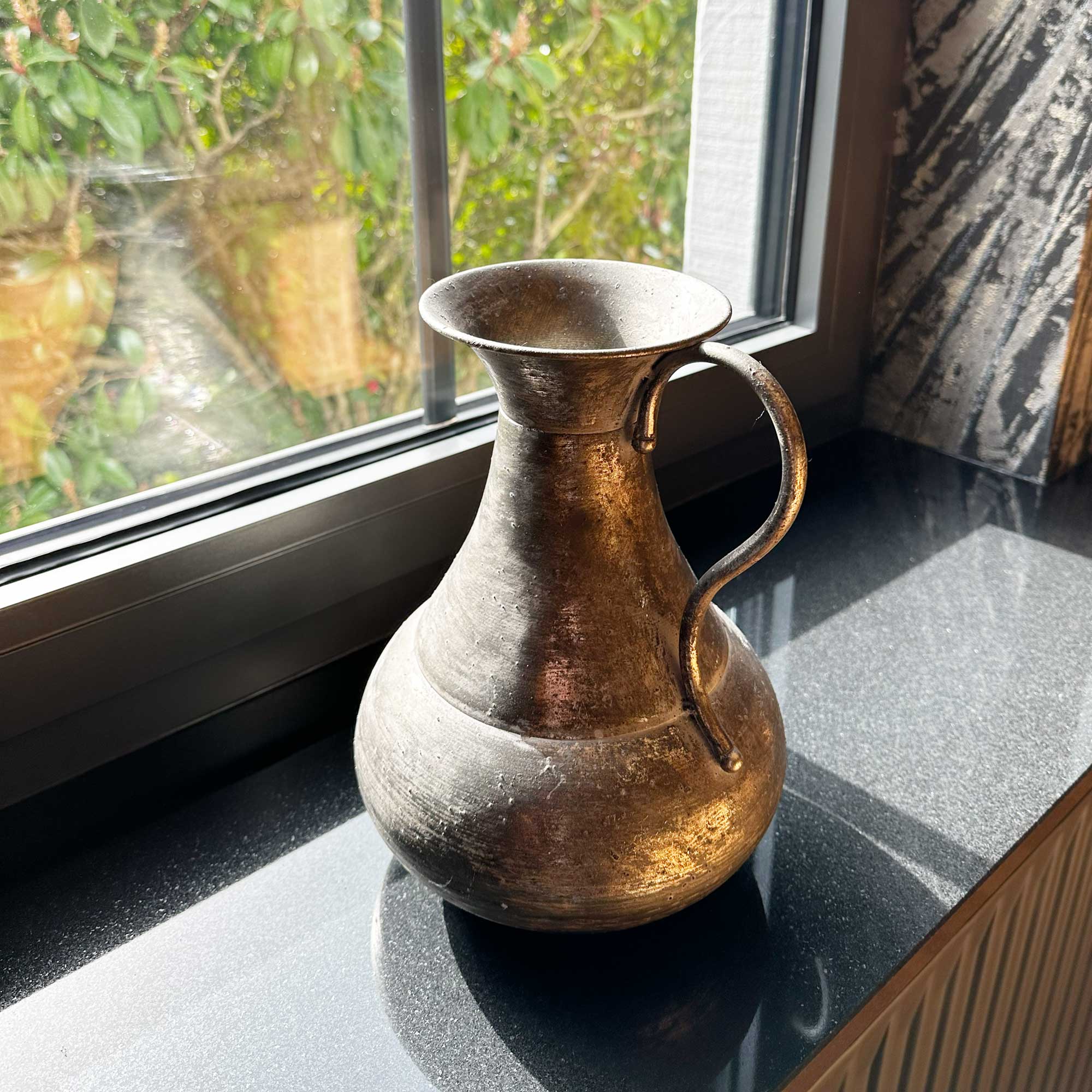 Dekokrug "Metallic-Shimmer"  im Frank Flechtwaren Online Shop für Deko kaufen