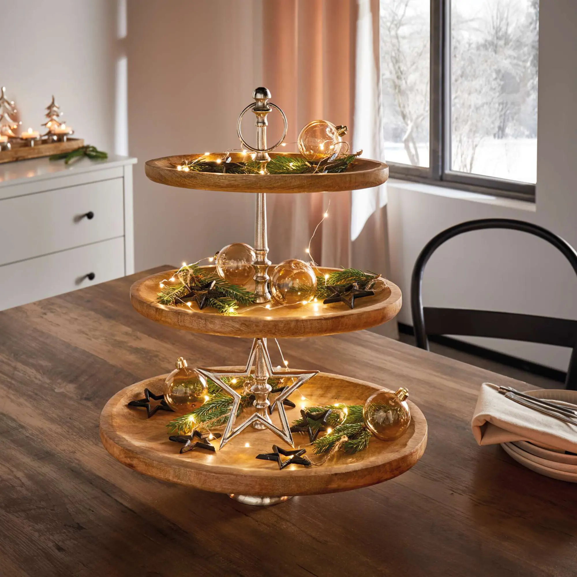 Etagere "Oval", groß  im Frank Flechtwaren Online Shop kaufen