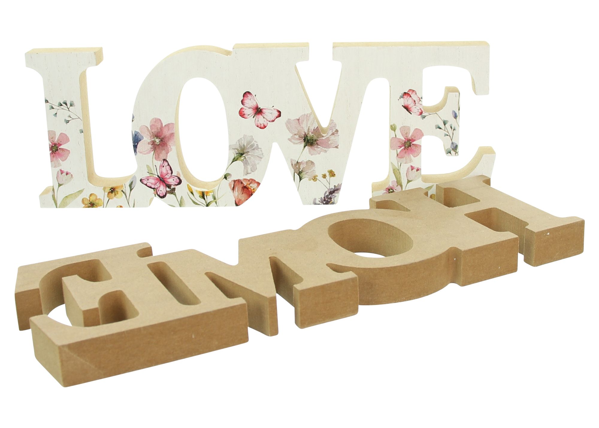 Schriftzug "Love Home", 2tlg. im Frank Flechtwaren Online Shop für Ostern kaufen Schriftzug "Love Home", 2tlg. im Frank Flechtwaren Online Shop für Ostern kaufen