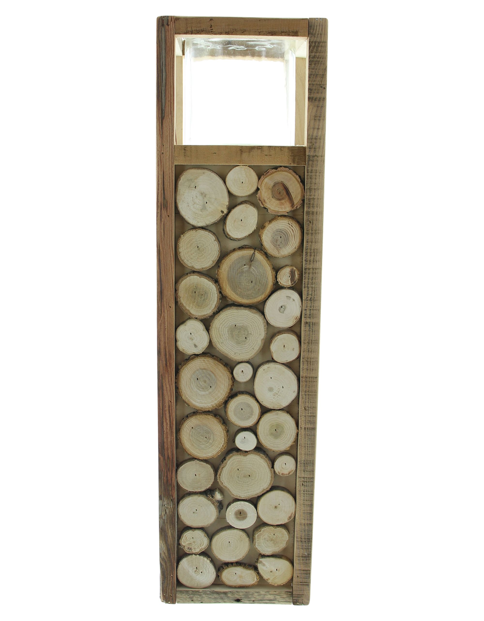 Windlichtsäule "Holzscheibchen" im Frank Flechtwaren Online Shop für Ostern kaufen Windlichtsäule "Holzscheibchen" im Frank Flechtwaren Online Shop für Ostern kaufen